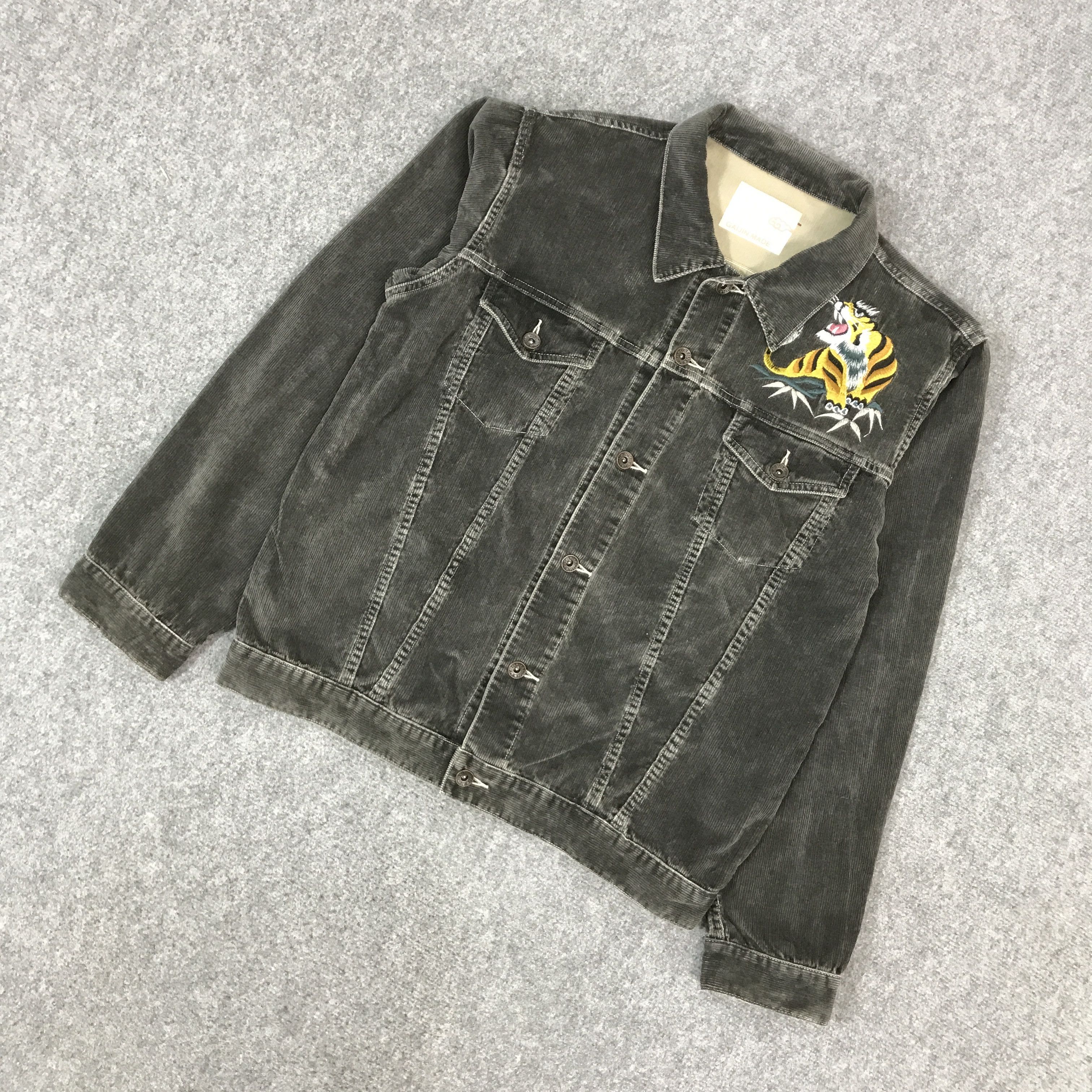 Japanese Brand GAIJIN MADE JAPAN CORDUROY BUTTON JACKET Size US L / EU 52-54 / 3 - 5 Thumbnail