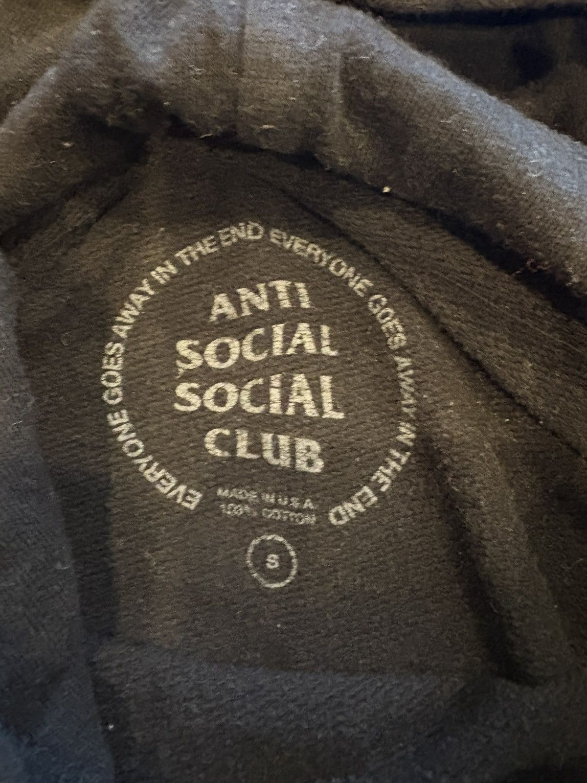 Anti Social Social Club ASSC Kkoch Hoodie Size US S / EU 44-46 / 1 - 5 Thumbnail