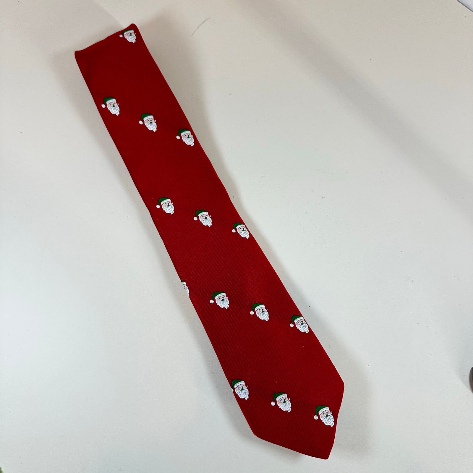 Other Cape Cod Neckwear Santa Claus Tie Red Christmas Holiday Size ONE SIZE - 6 Thumbnail