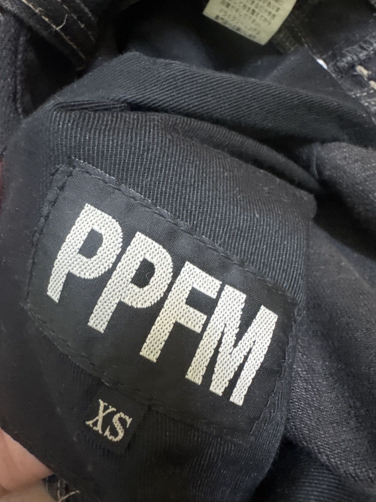 PPFM Vintage PPFM Japan Multi-Zipper Low Rise Punk Denim Pants Size US 28 / EU 44 - 12 Thumbnail