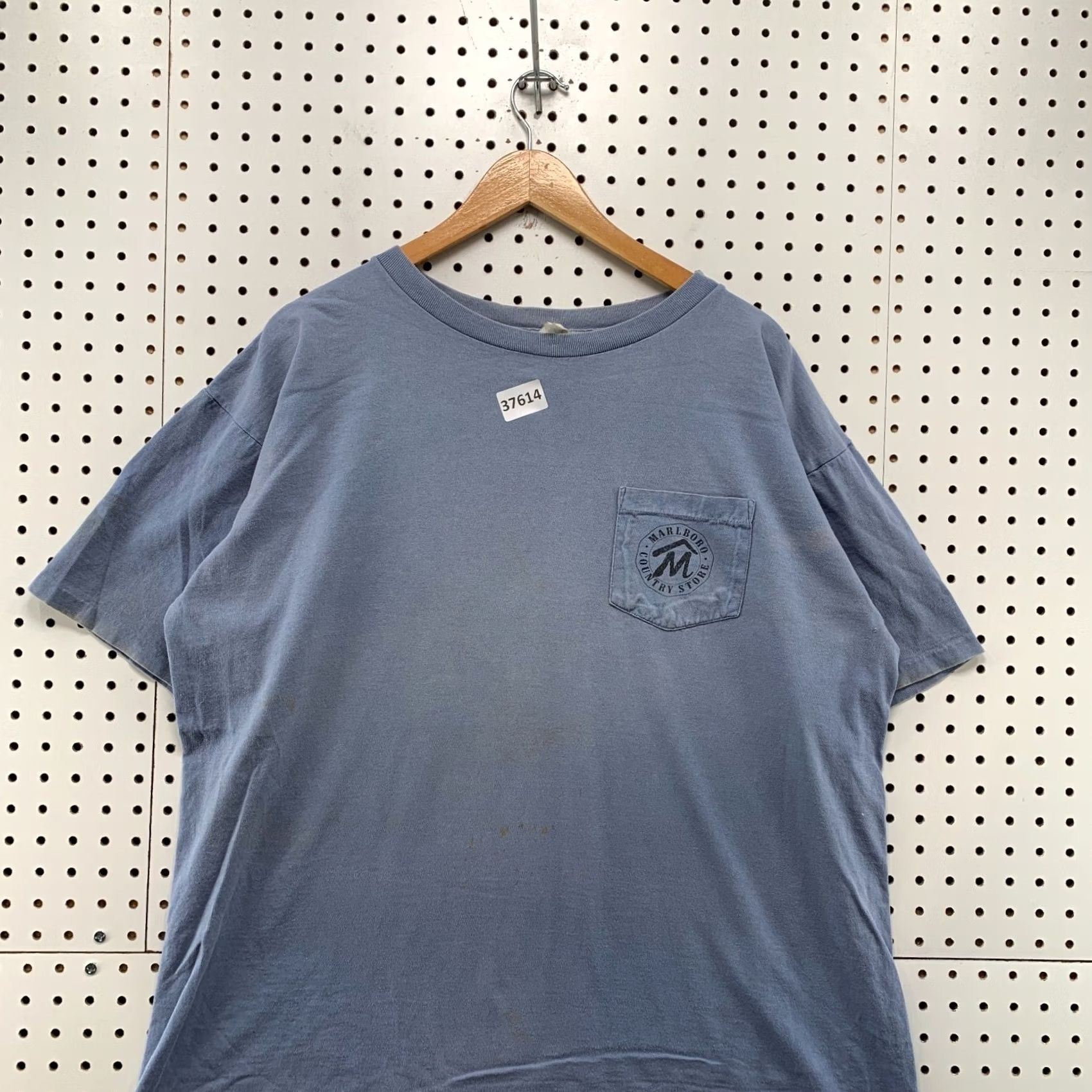 Marlboro VINTAGE Marlboro Shirt Mens XL Blue Cowboys Boots Pocket Fits Made USA Size US XL / EU 56 / 4 - 6 Thumbnail