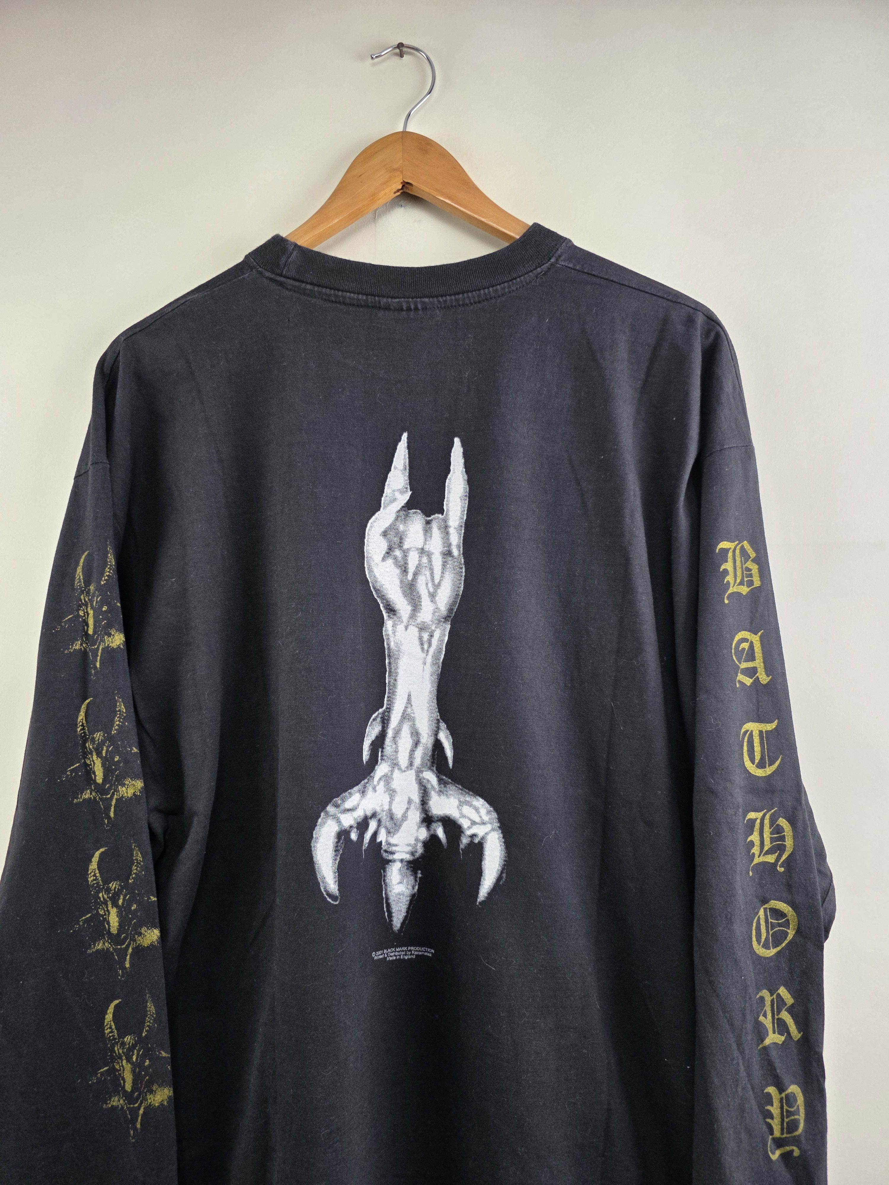 Band Tees 2001 Bathory The Return Long-sleeve 90s T shirt XL Size US XL / EU 56 / 4 - 8 Thumbnail