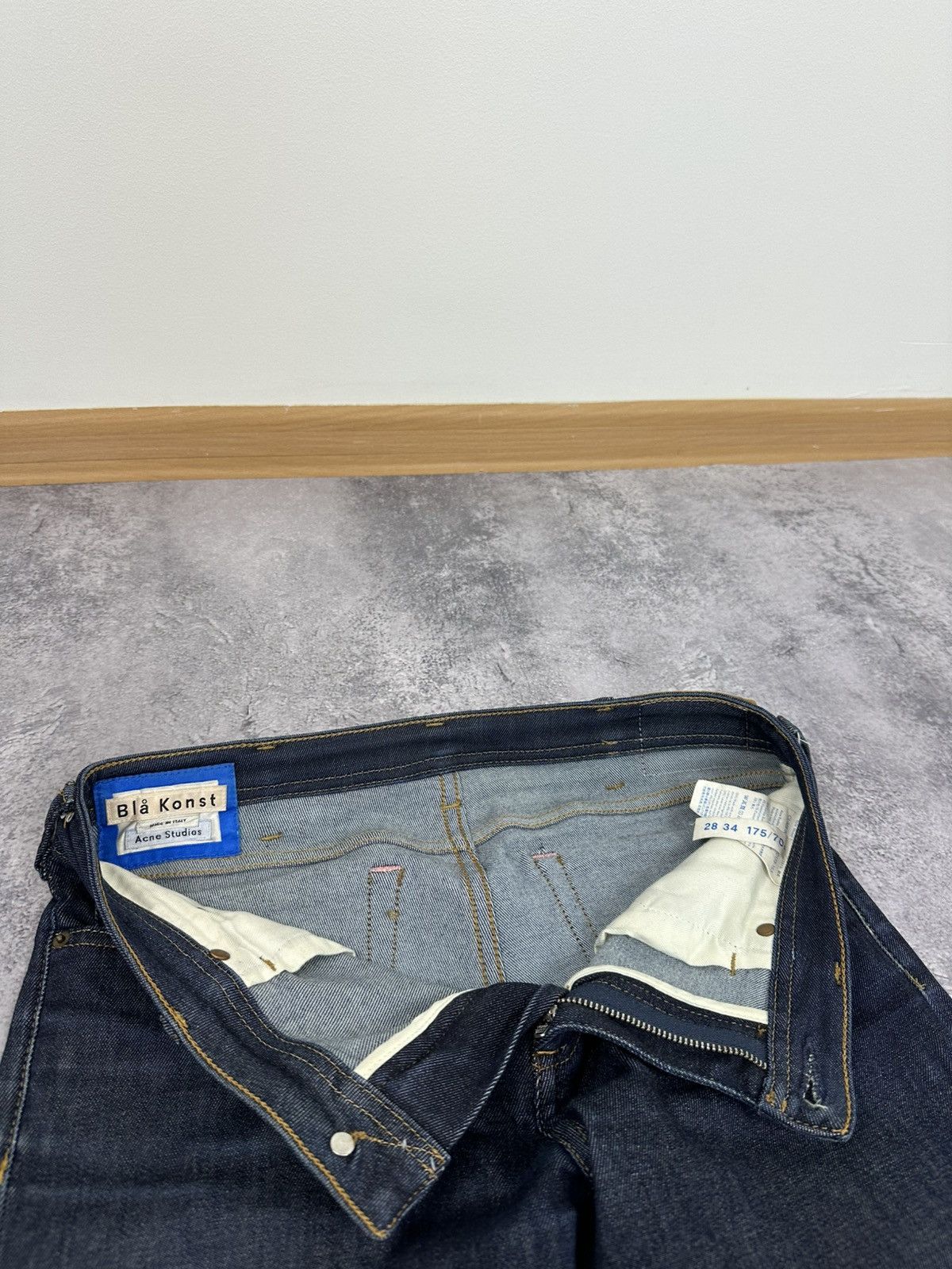 Acne Studios Vintage Acne Studios Avant Garde Slim Climb Indigo Y2K Jeans Size US 28 / EU 44 - 17 Thumbnail