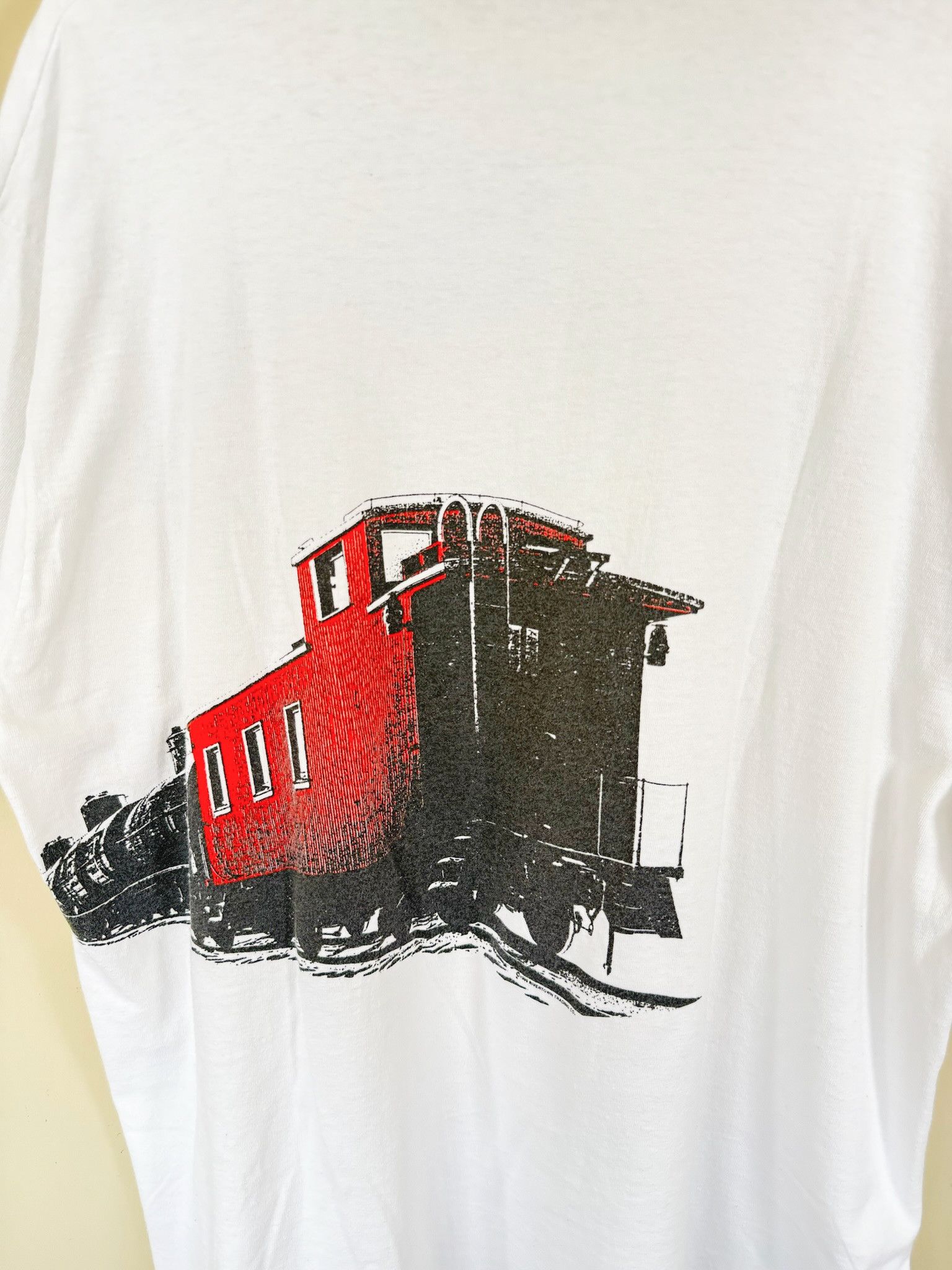 Vintage 90s TRAIN AOP Size US XL / EU 56 / 4 - 5 Thumbnail