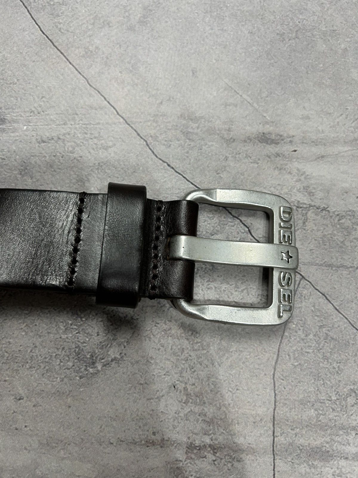 Diesel Vintage Diesel Leather Belts Y2K Opium Style Streetwear Rare Size ONE SIZE - 6 Thumbnail