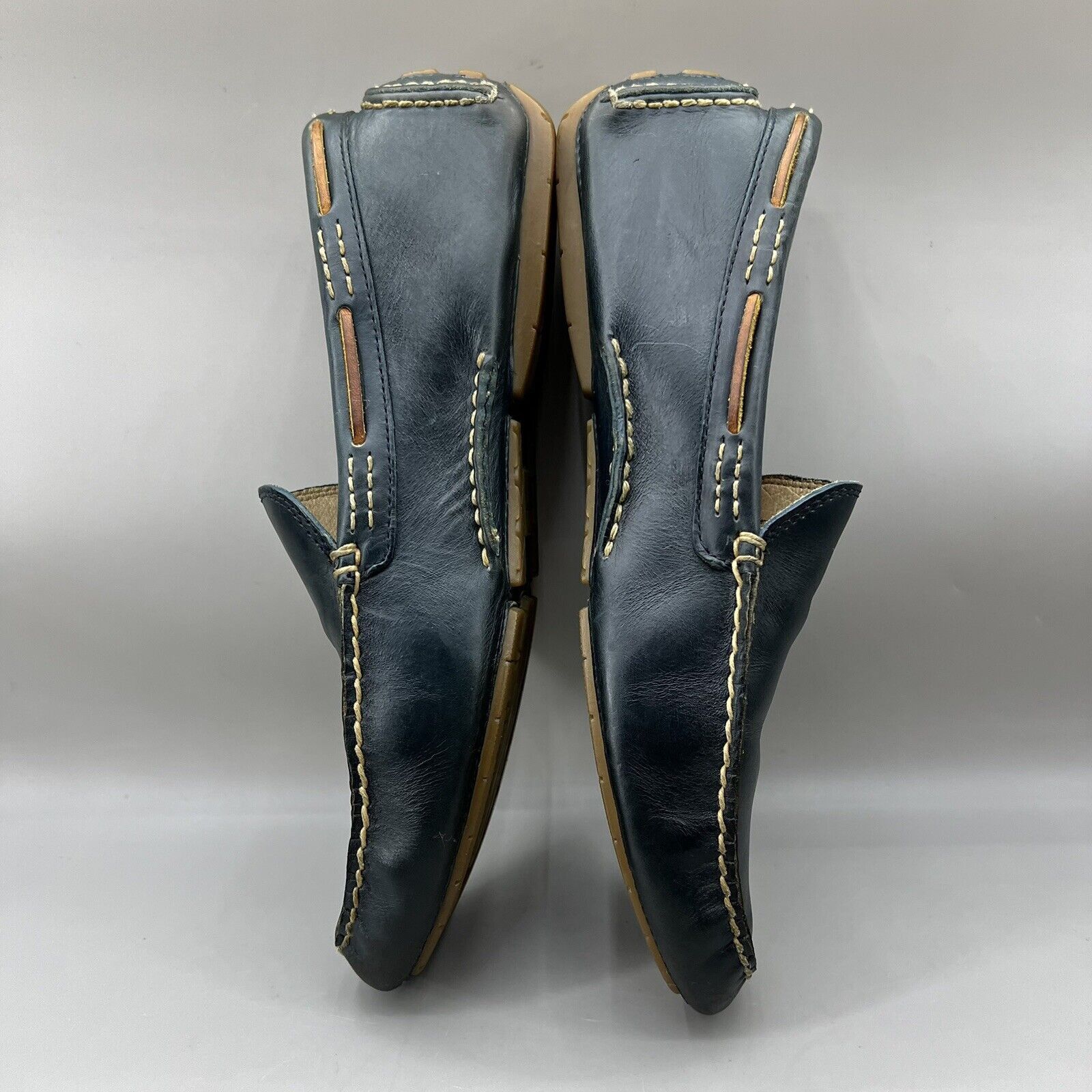 Frye Frye West Driver Moccasins Men’s 10.5 Blue Leather Slip On Size US 10.5 / EU 43-44 - 6 Thumbnail