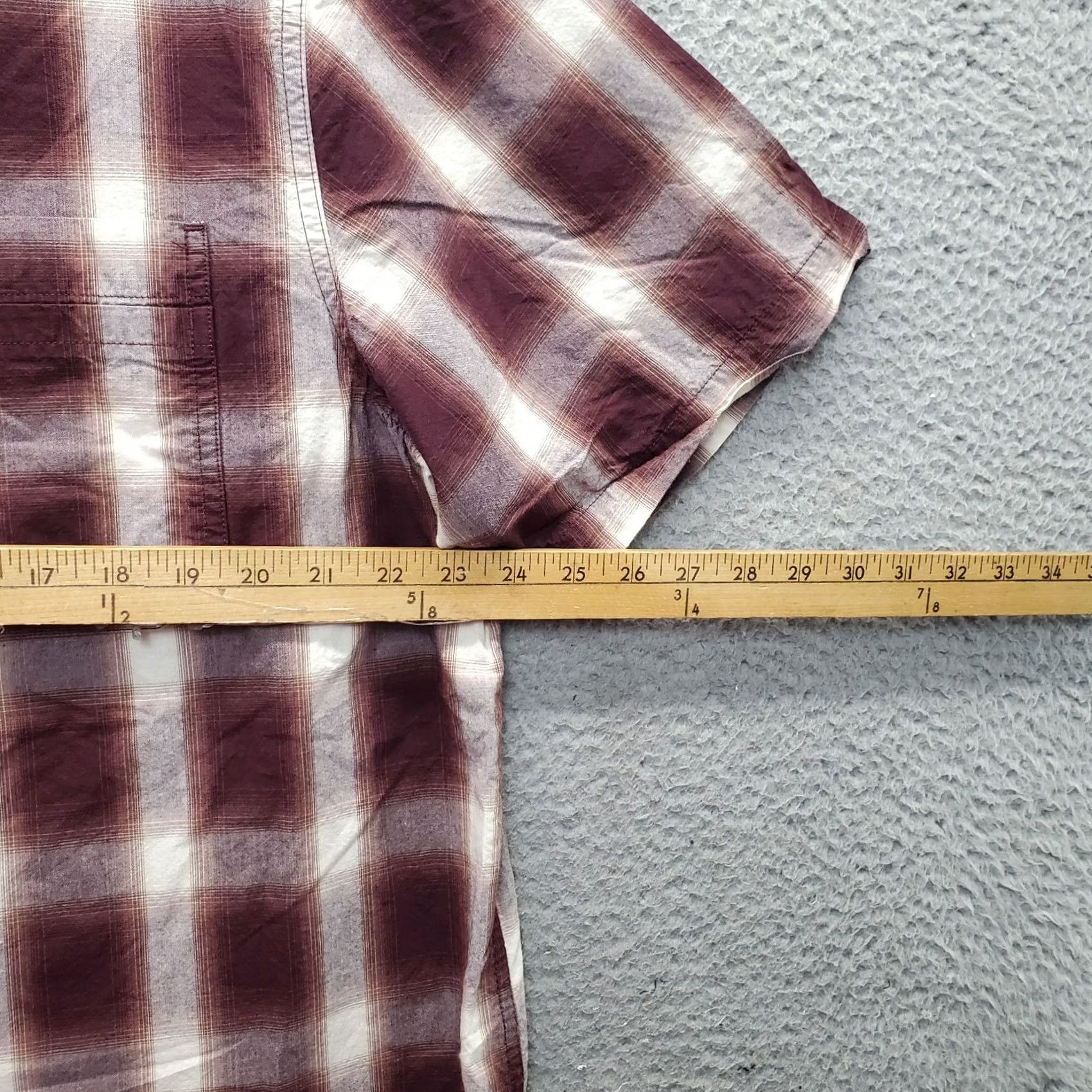 Carhartt Carhartt Mens XL Multi Plaid Relaxed Short Sleeve Button-Up Shirt Size US XL / EU 56 / 4 - 3 Thumbnail