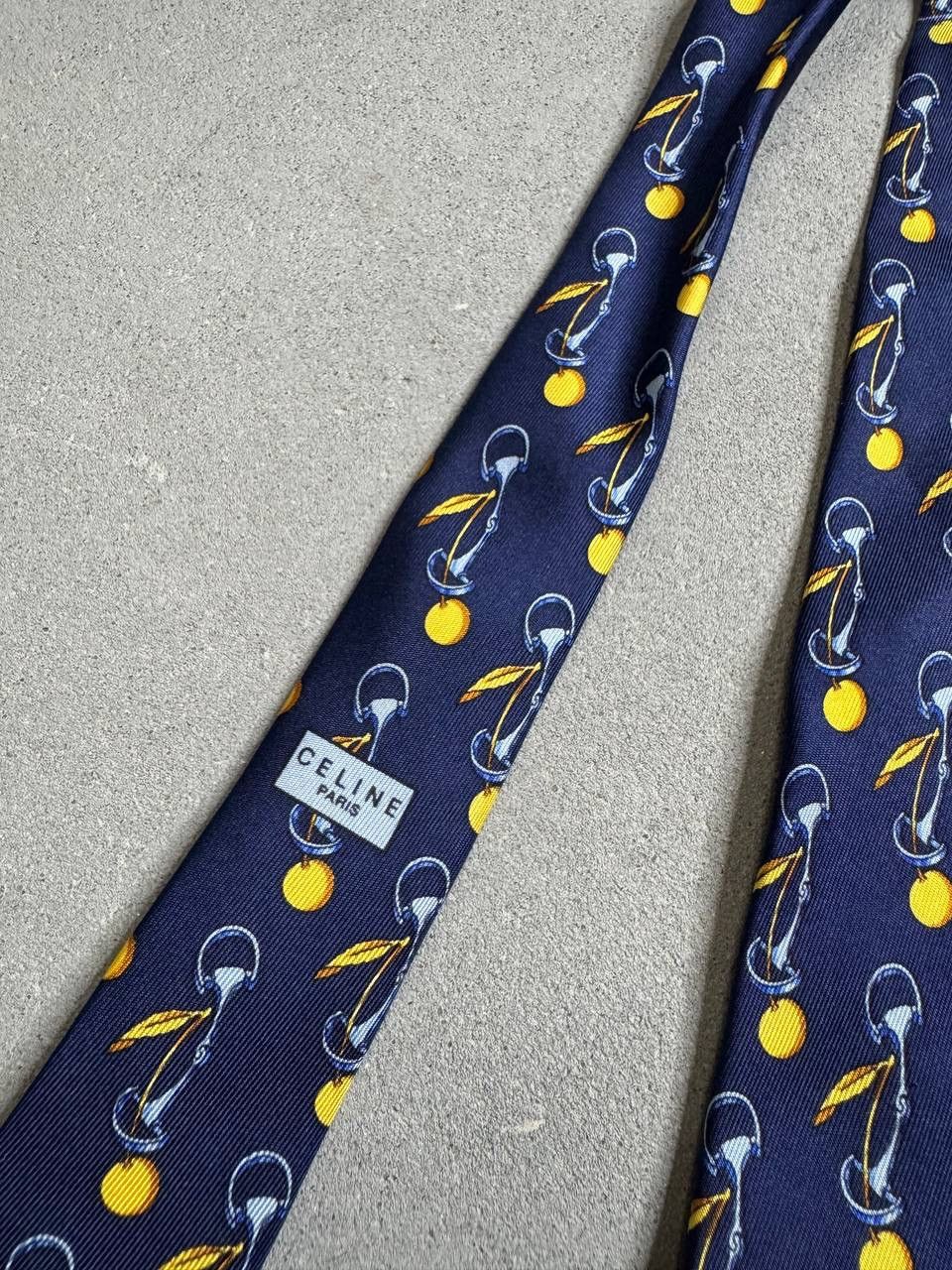 Celine Celine Vintage Luxury Tie Size ONE SIZE - 4 Thumbnail
