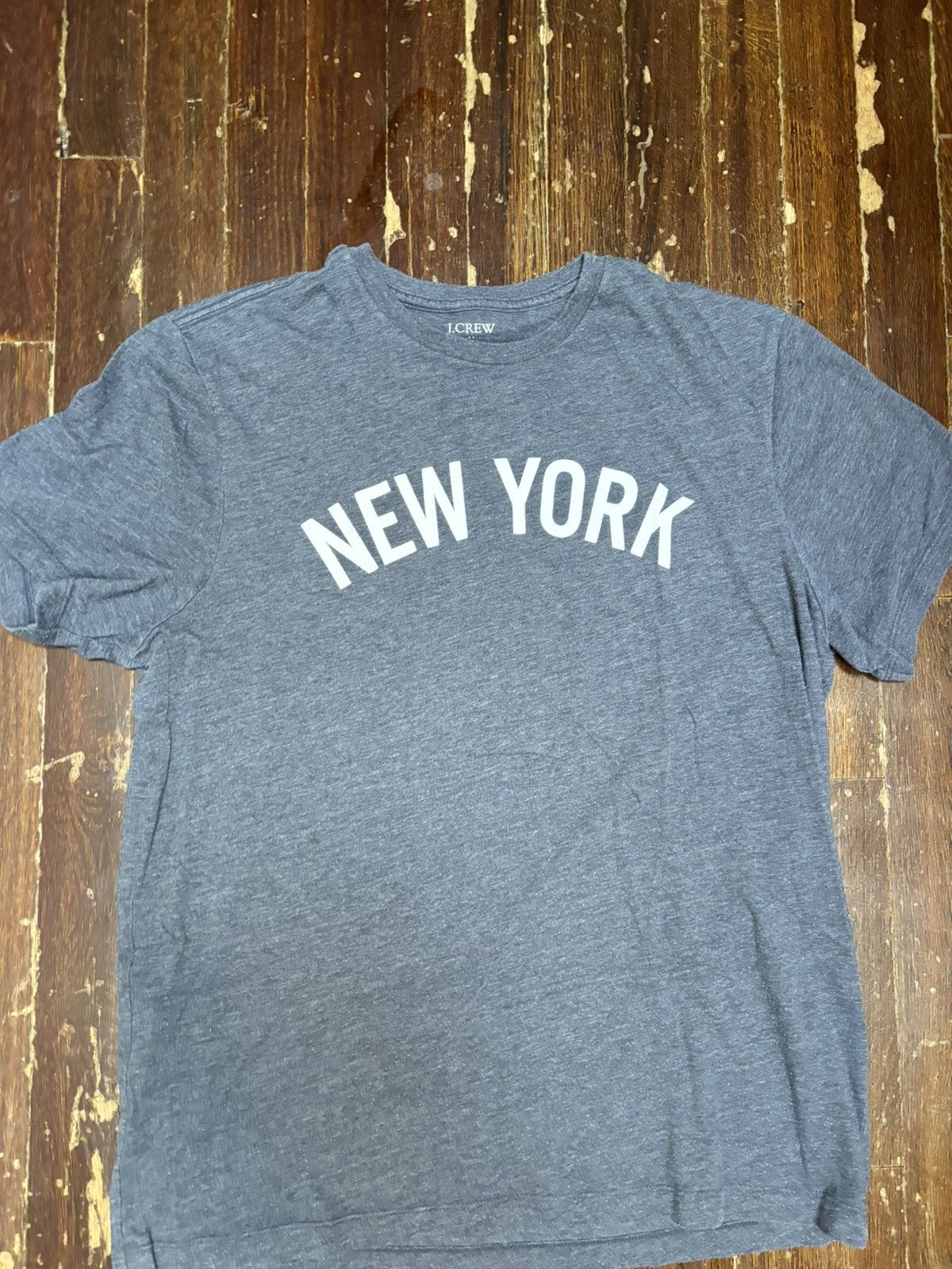 J.Crew ‘NEW YORK’ T-shirt Size L Size US L / EU 52-54 / 3 - 2 Thumbnail