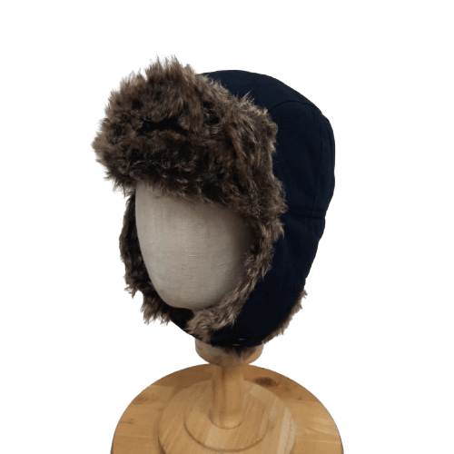 Japanese Brand ❄️ H&m flying style black trapper hat Size ONE SIZE - 1 Thumbnail