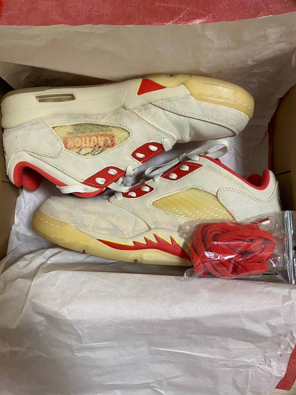 Jordan Brand jordan 5 retro low cny Size US 9.5 / EU 42-43 - 3 Thumbnail