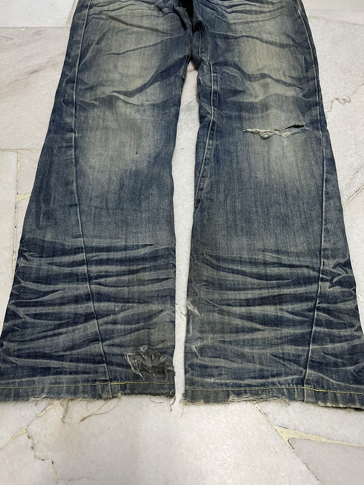 Abercrombie & Fitch VTG ABERCROMBIE & FITCH DISTRESSED JEANS Size US 30 / EU 46 - 23 Thumbnail