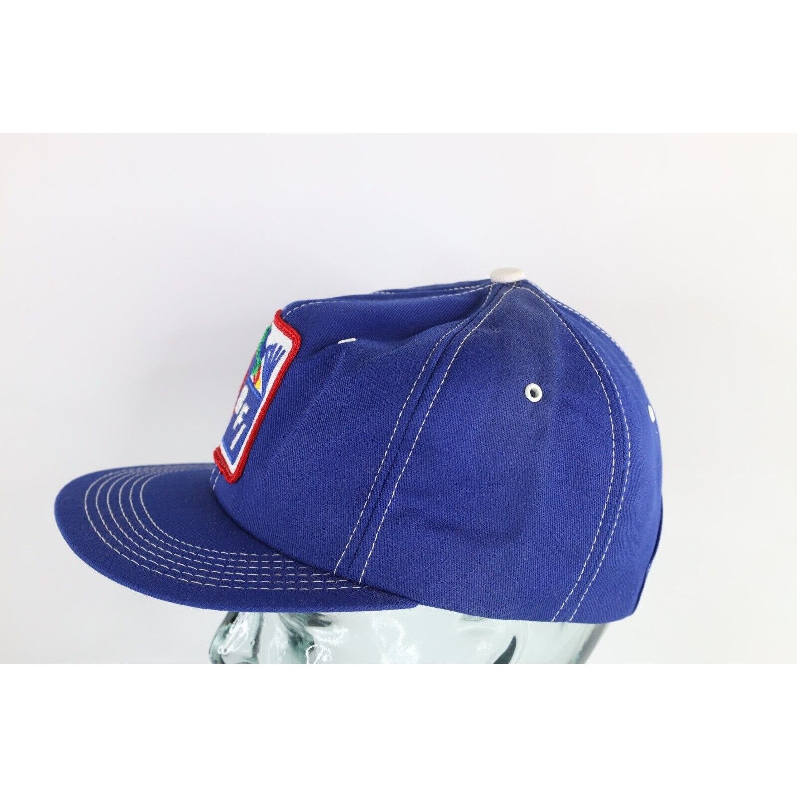 Vintage Vintage 80s Streetwear K Brand BFI Garbage Can Patch Hat Size ONE SIZE - 3 Thumbnail