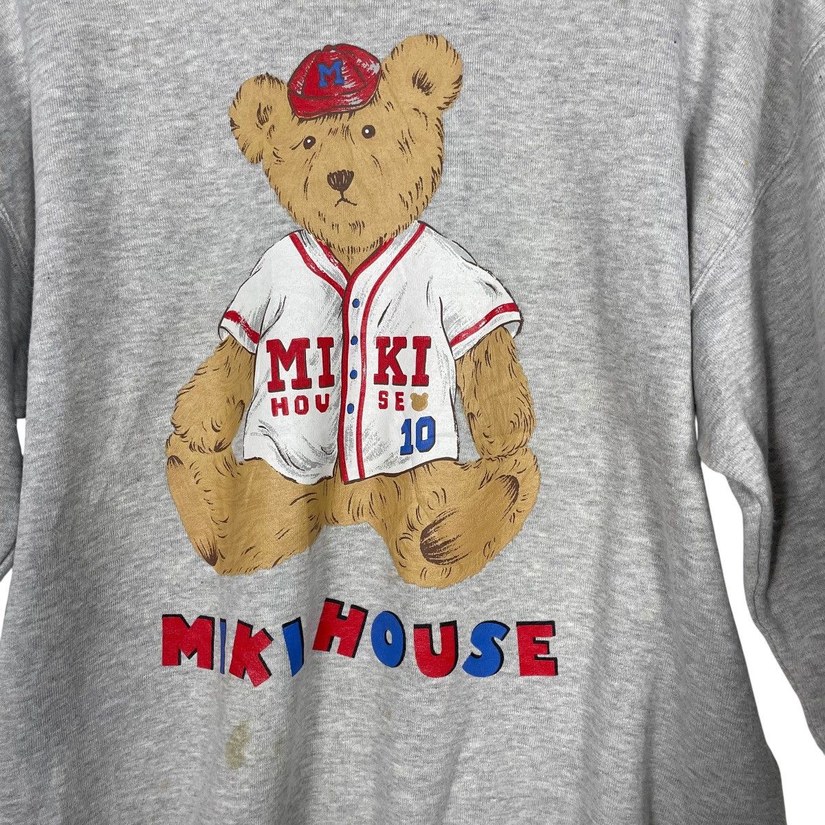 Vintage Vintage Miki House Big Logo Crewneck Sweatshirt Size US M / EU 48-50 / 2 - 10 Thumbnail