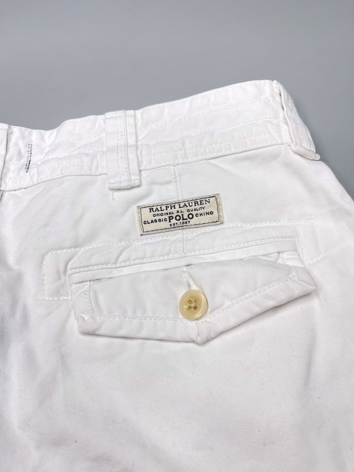 Polo Ralph Lauren × Vintage Vintage Y2k Polo Ralph Lauren Cargo Shorts Military Size US 34 / EU 50 - 13 Thumbnail