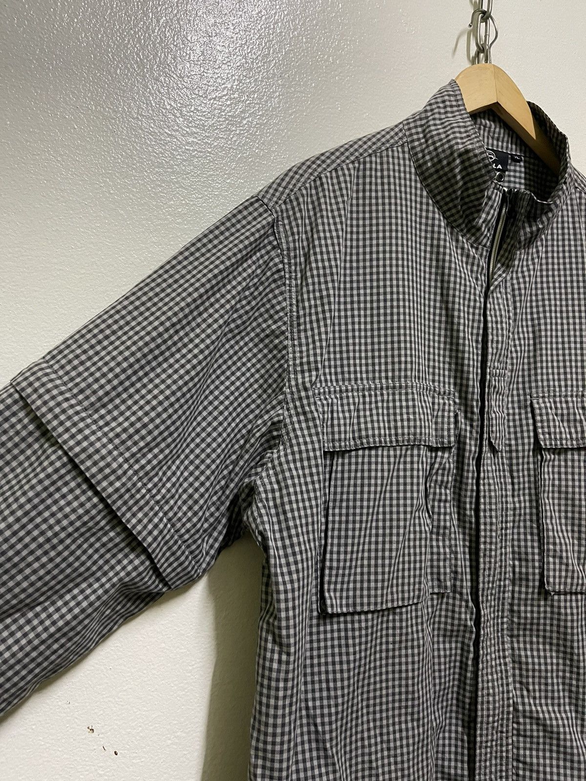 Japanese Brand Impala Zipper Shirt Tactical Pocket Removeable Sleeve Size US XL / EU 56 / 4 - 2 Thumbnail