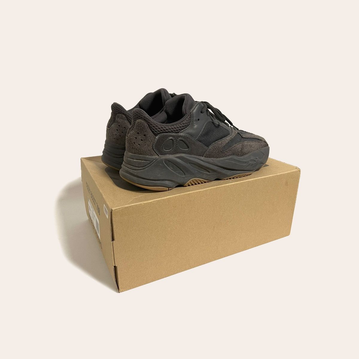 Kanye West Yeezy Boost 700 Utility Black Size US 10.5 / EU 43-44 - 7 Thumbnail