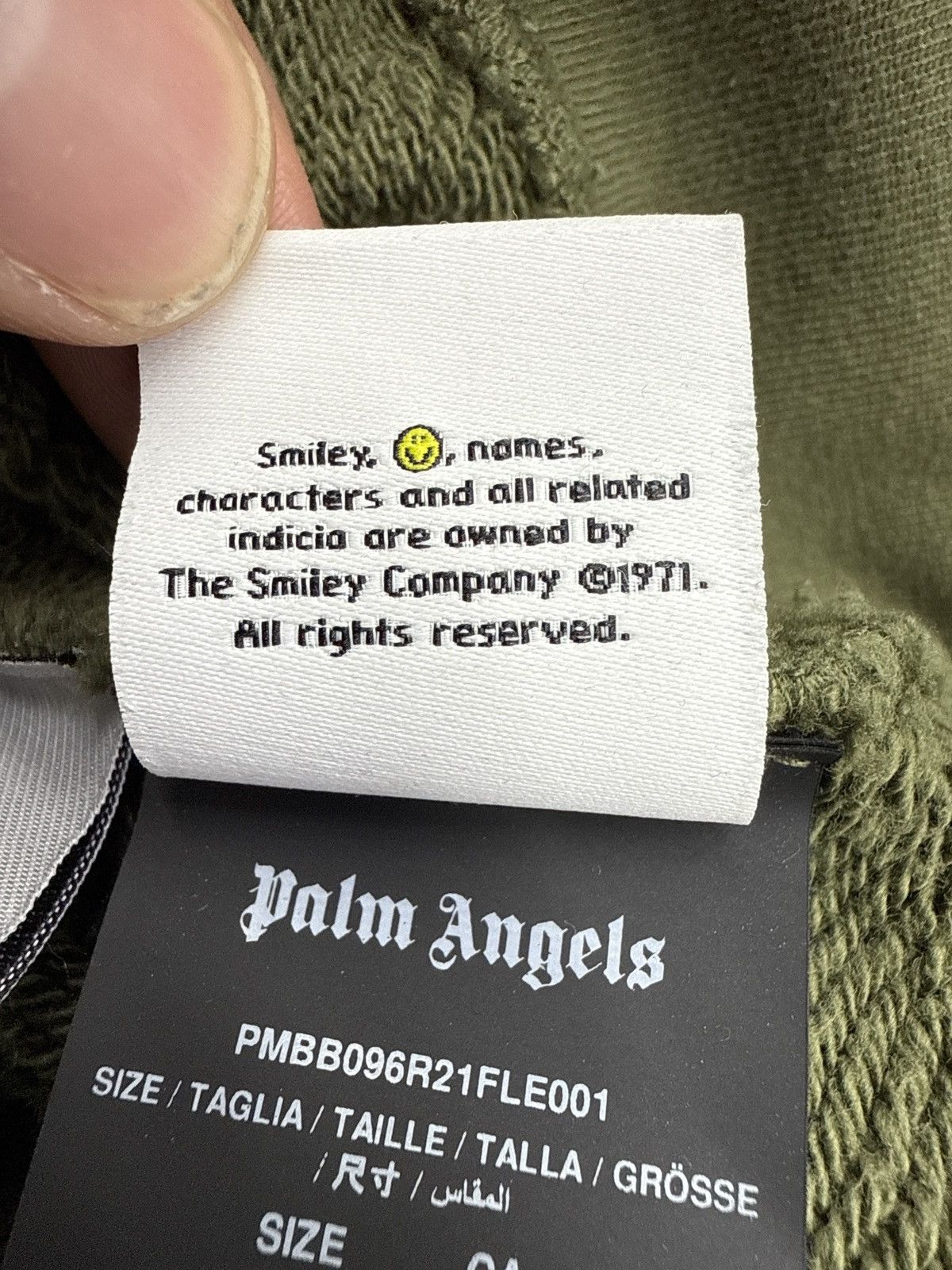 Palm Angels Palm Angels Pin-Up Hoodie Military Green Size US L / EU 52-54 / 3 - 8 Thumbnail