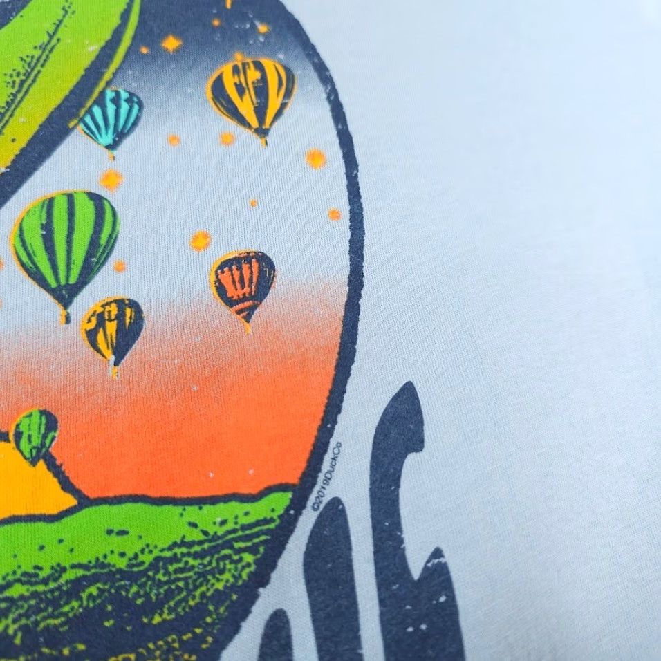 Vintage Nike Shirt Albuquerque New Mexico Alien Hot Air Balloon Blue XL Mens Shirt Size US XL / EU 56 / 4 - 6 Thumbnail