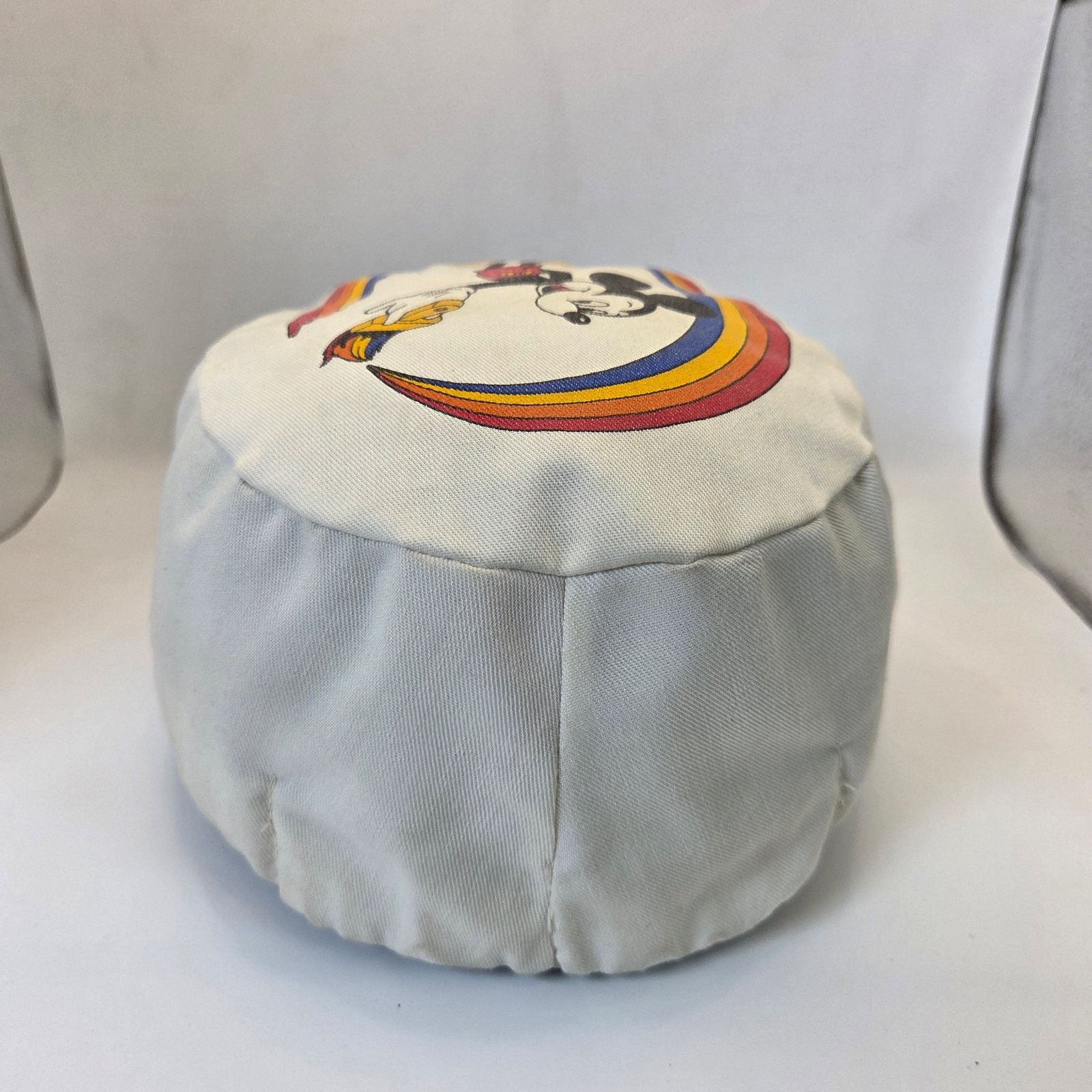 Disney Walt Disney World 1980s Vintage Mickey Mouse Rainbow Hat USA Size ONE SIZE - 3 Thumbnail