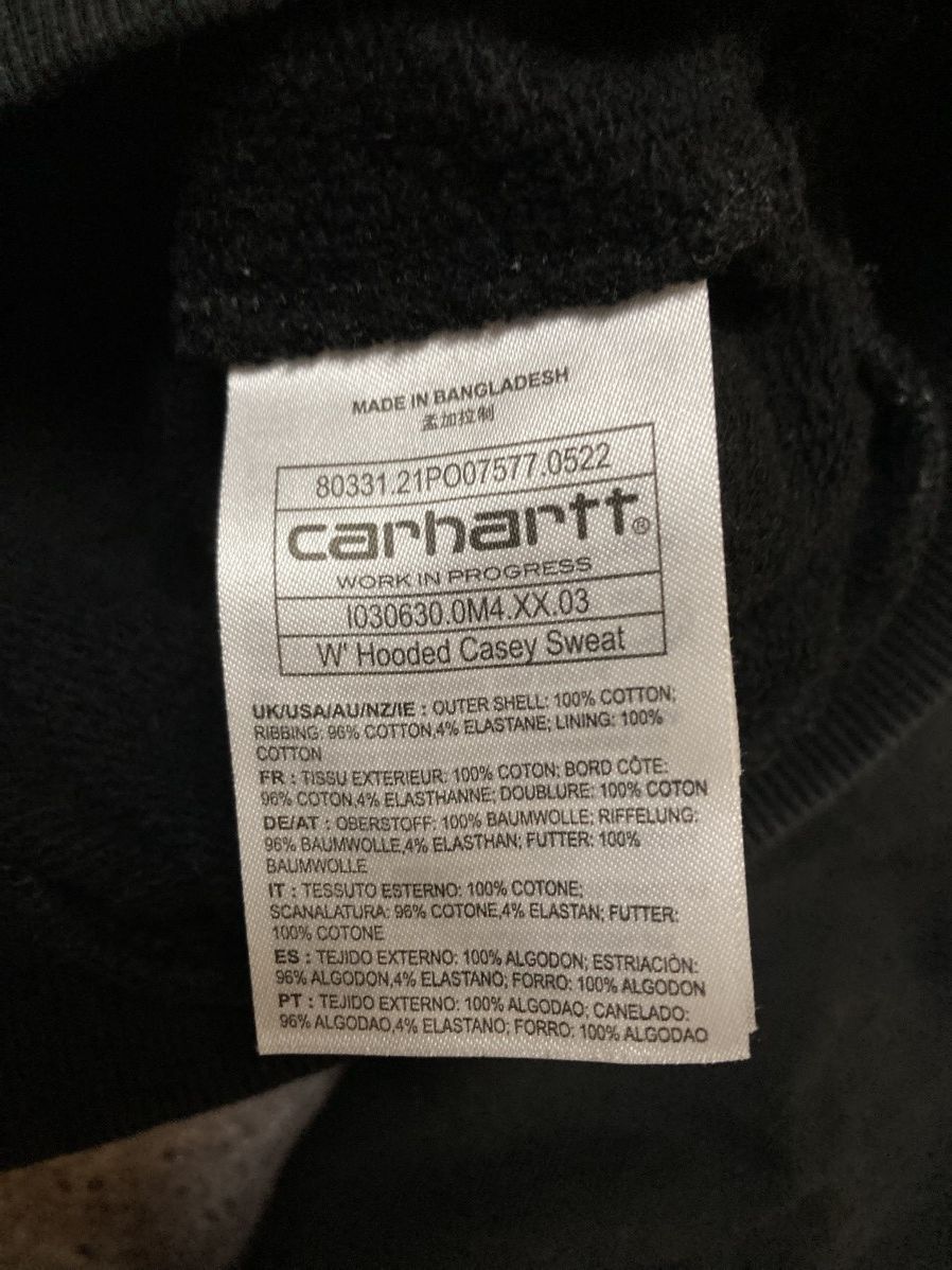 Carhartt × Carhartt Wip Vintage Carhartt Hoodie Small Logo Size XS Size US XS / EU 42 / 0 - 9 Thumbnail