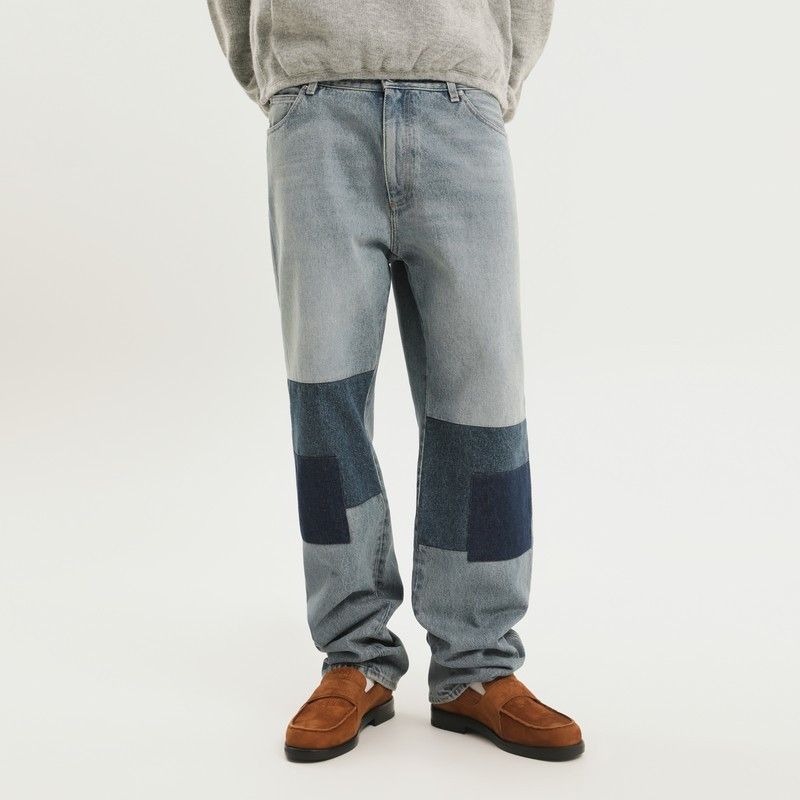 1989 Studio Malin Denim Pants With Patches