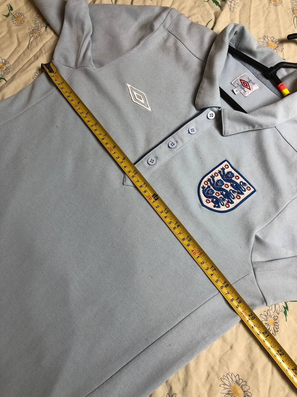 Umbro Umbro England Mens Polo Shirt Football Soccer Tailored Size US M / EU 48-50 / 2 - 7 Thumbnail