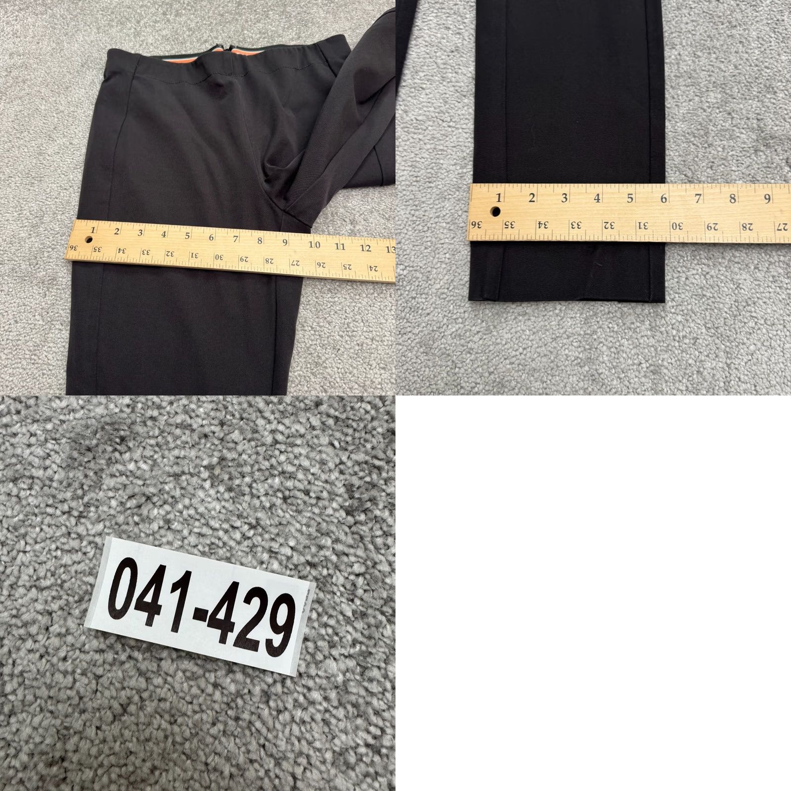 Anthropologie VINTAGE Anthropologie The Essential Skinny Ankle Pants Womens 4 Black Stretch Classic Size 27" / US 4 / IT 40 - 10 Thumbnail
