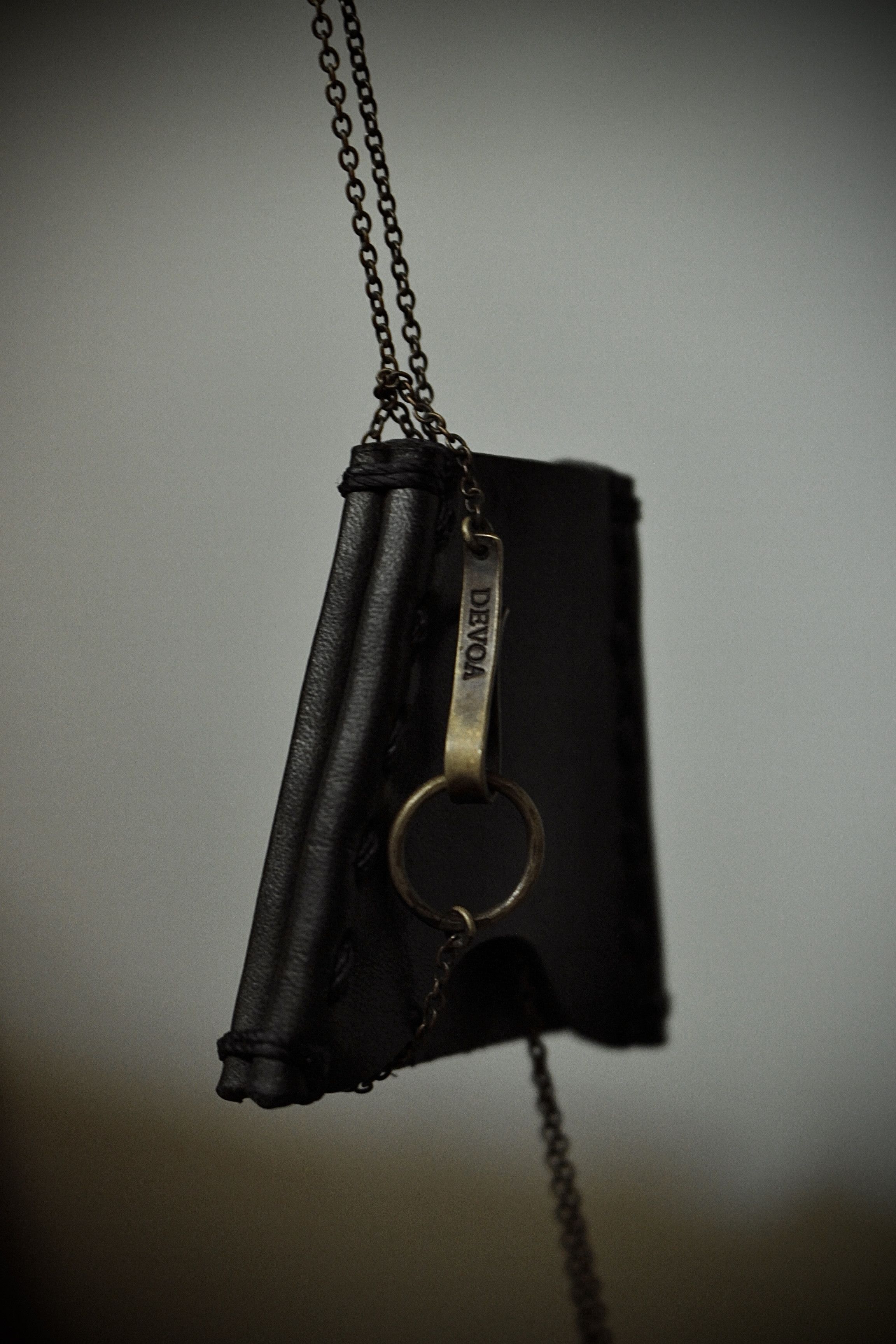 Devoa DEVOA x ï o l o m 'DH-KPTB' Brass Chain GUIDI Calf Loupe Size ONE SIZE - 3 Thumbnail