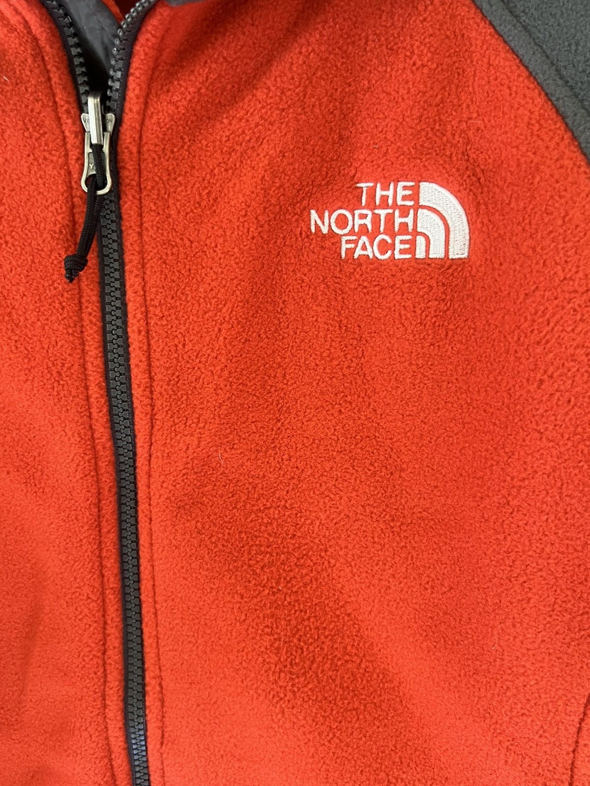 The North Face NWT TheNorthFace Khumbu Fleece Jacket Mens Sm MoltenRed/Gray Size US S / EU 44-46 / 1 - 2 Thumbnail