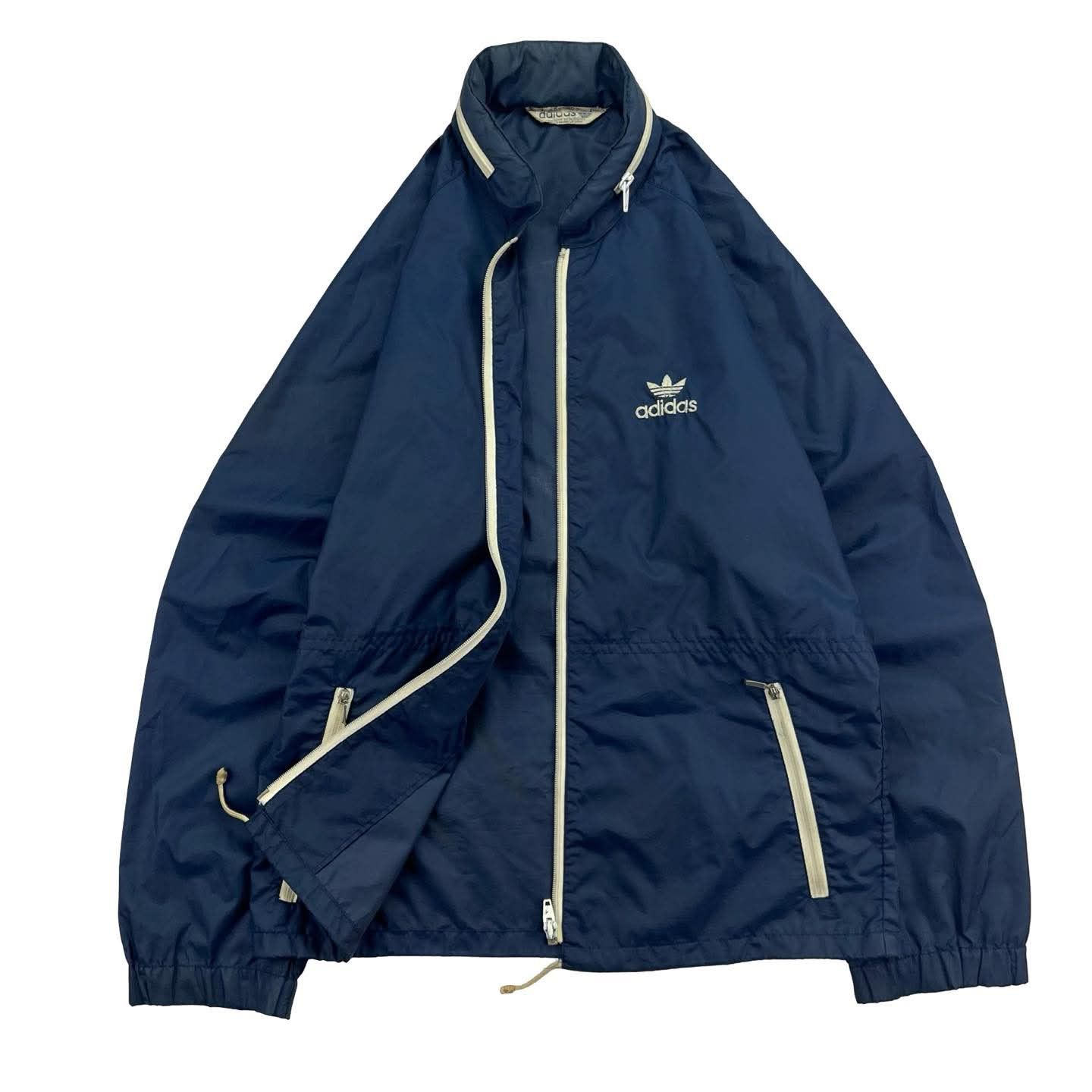 Adidas 80s Adidas Windbreaker Nylon Descente Jackets Size US S / EU 44-46 / 1 - 6 Thumbnail