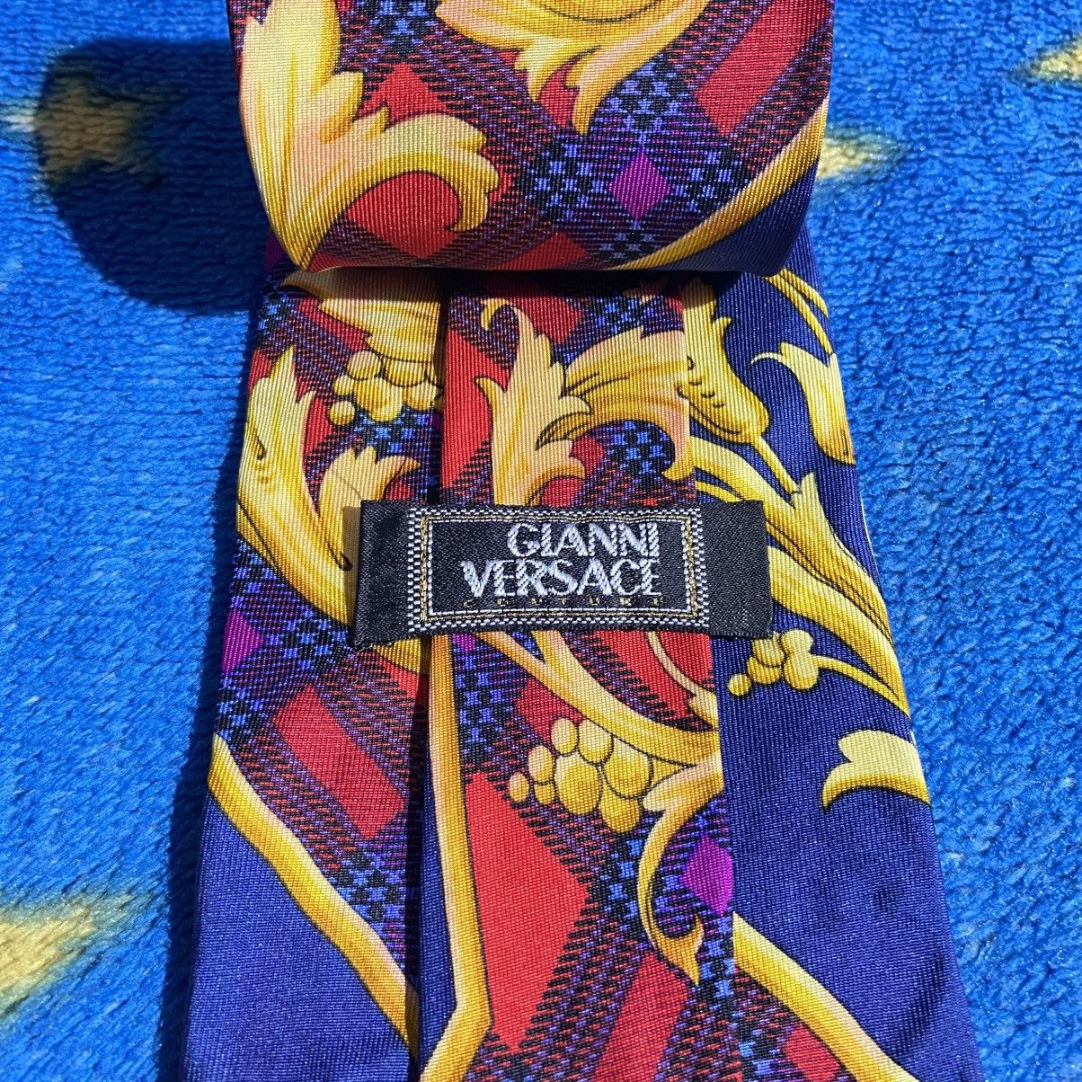 Versace Rare Versace Silk Ties Size ONE SIZE - 2 Thumbnail