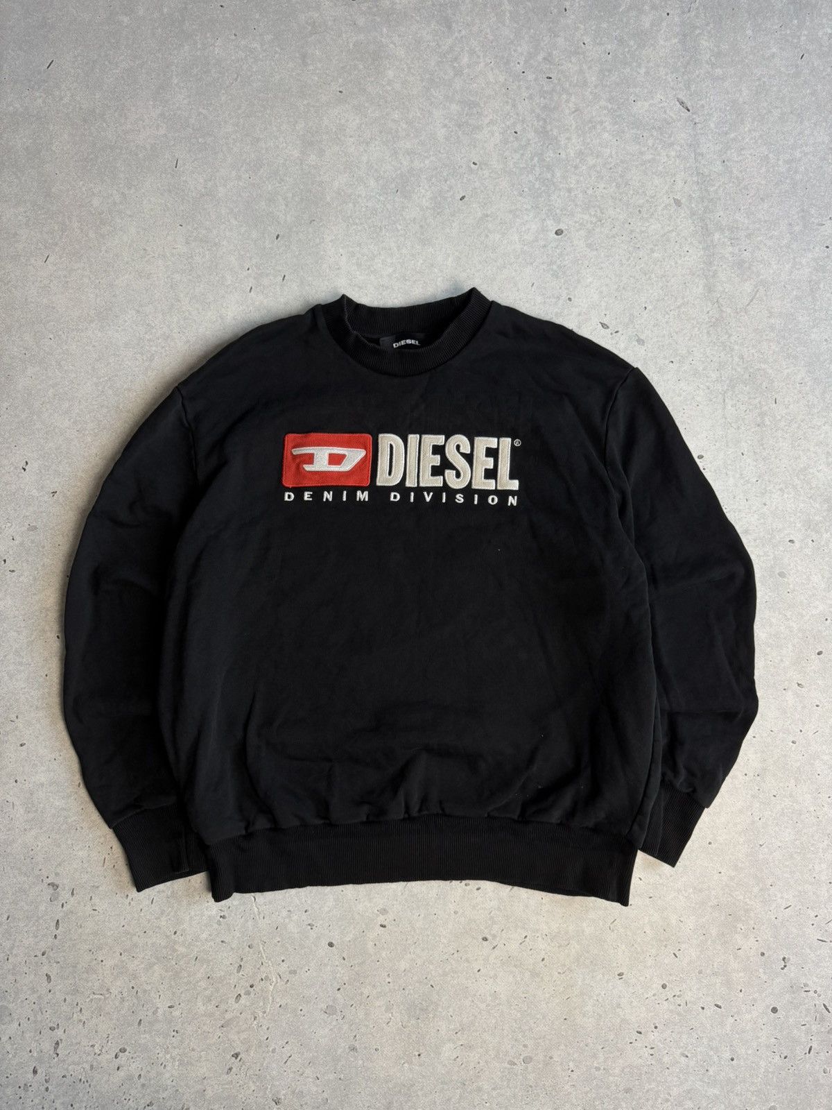 Diesel Diesel Spell Out Big Logo Sweatshirt Size US L / EU 52-54 / 3 - 1 Thumbnail