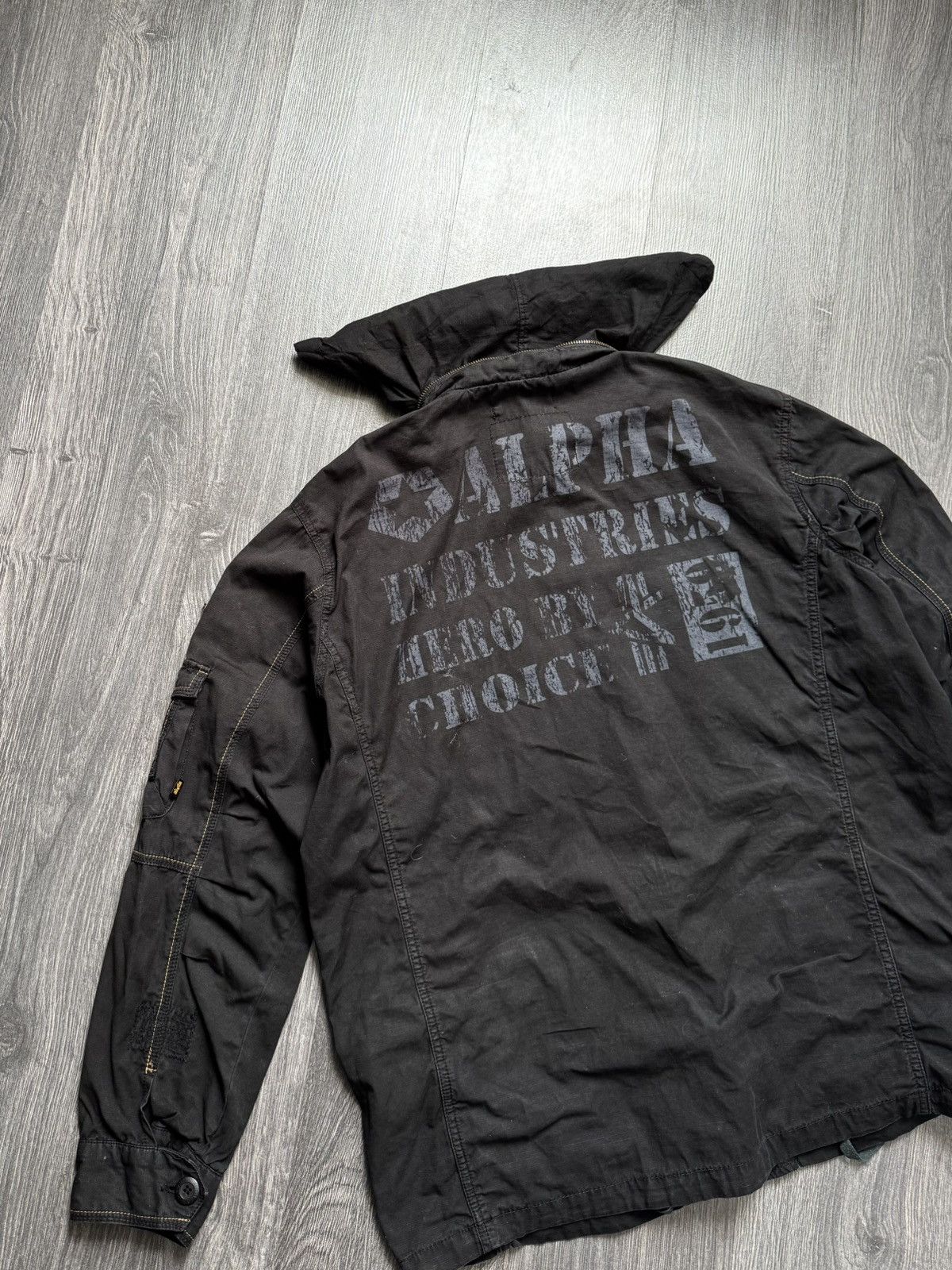 Alpha Industries × Vintage 90s Vintage Alpha Industries Jacket Avqntgarde Size US XL / EU 56 / 4 - 7 Thumbnail