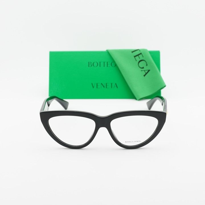 Bottega Veneta Bottega Veneta BV1193O 001 Eyeglasses Black 54mm Cat Eye Fra Size ONE SIZE - 11 Thumbnail