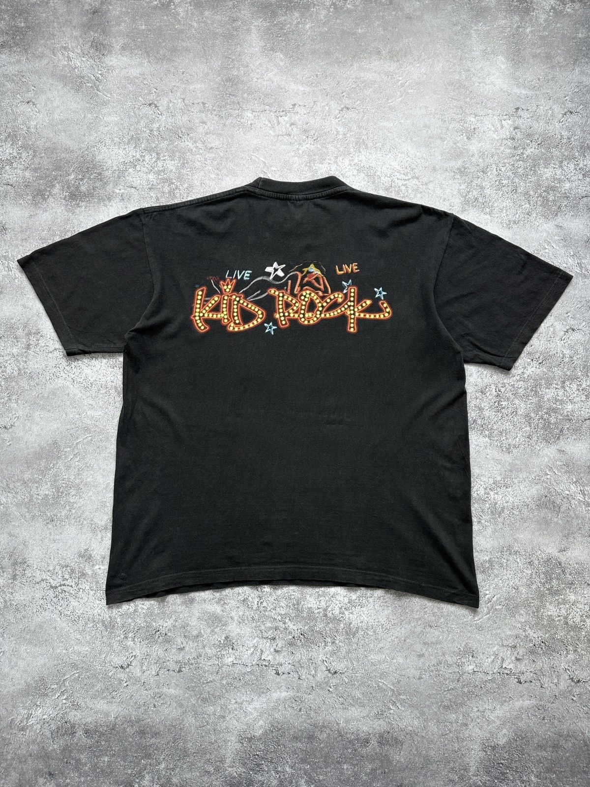 Band Tees Vintage Kid Rock T-Shirt 1999 Band Tees Faded Size US XL / EU 56 / 4 - 11 Thumbnail