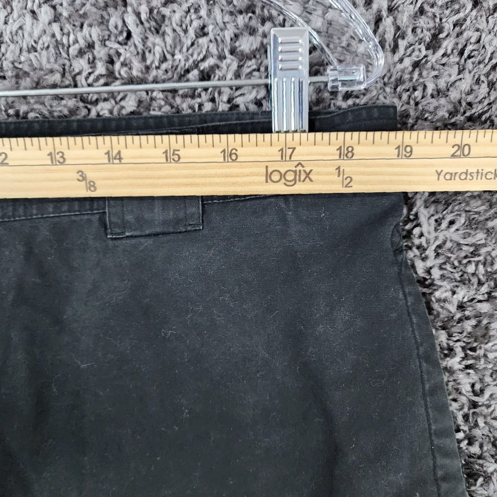 Callaway VINTAGE Callaway Golf Men’s Cargo Shorts Size 38 Black Sports Activewear Size US 38 / EU 54 - 4 Thumbnail
