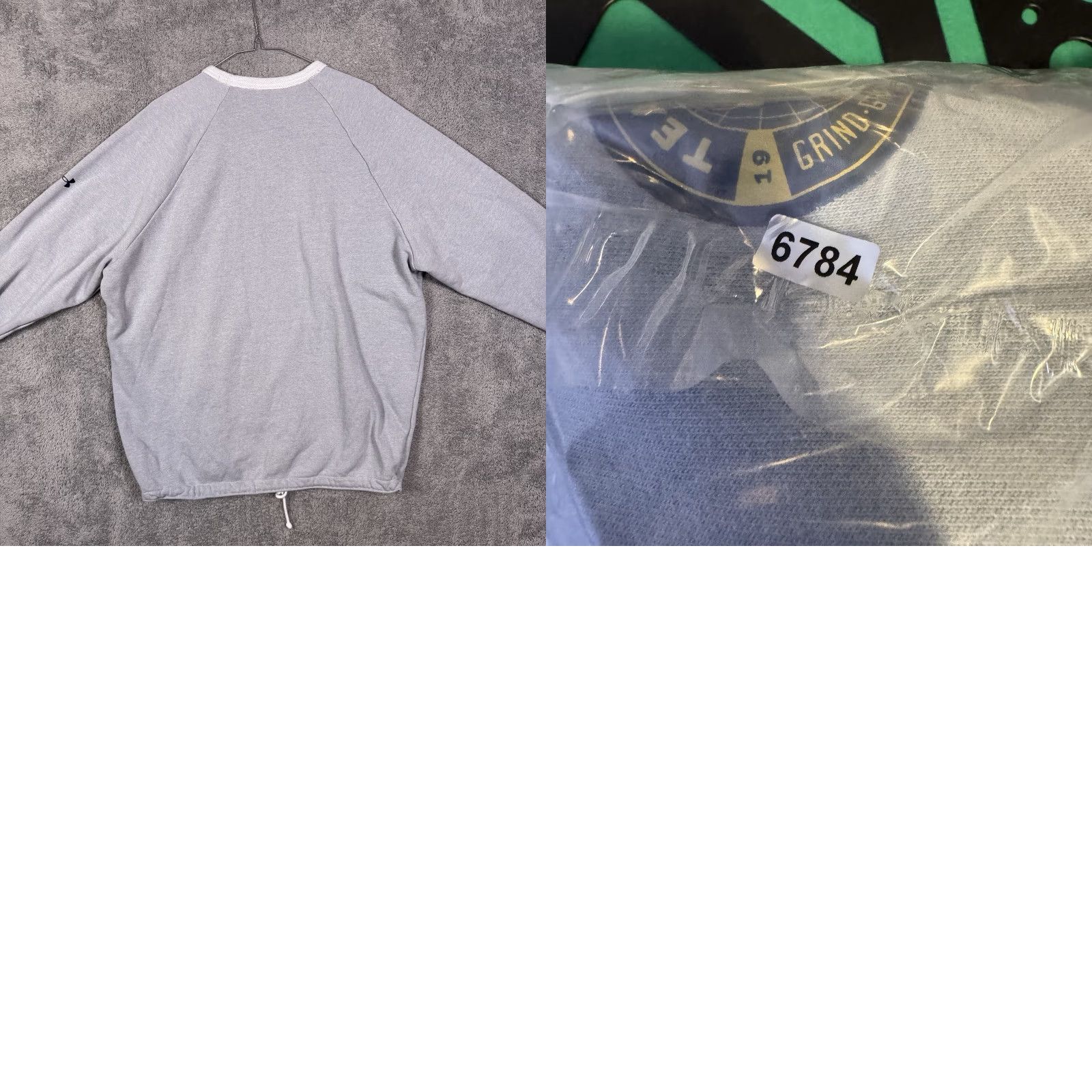 Under Armour VINTAGE Under Armour Project Rock Sweatshirt Mens XL Heavyweight Terry Crewneck Training Size US XL / EU 56 / 4 - 9 Thumbnail