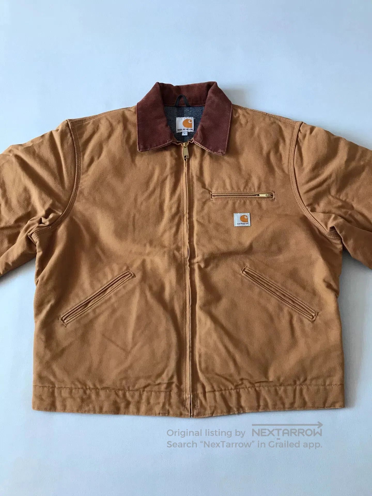 Carhartt Carhartt J001 Detroit Brown Jacket. Size US L / EU 52-54 / 3 - 4 Thumbnail