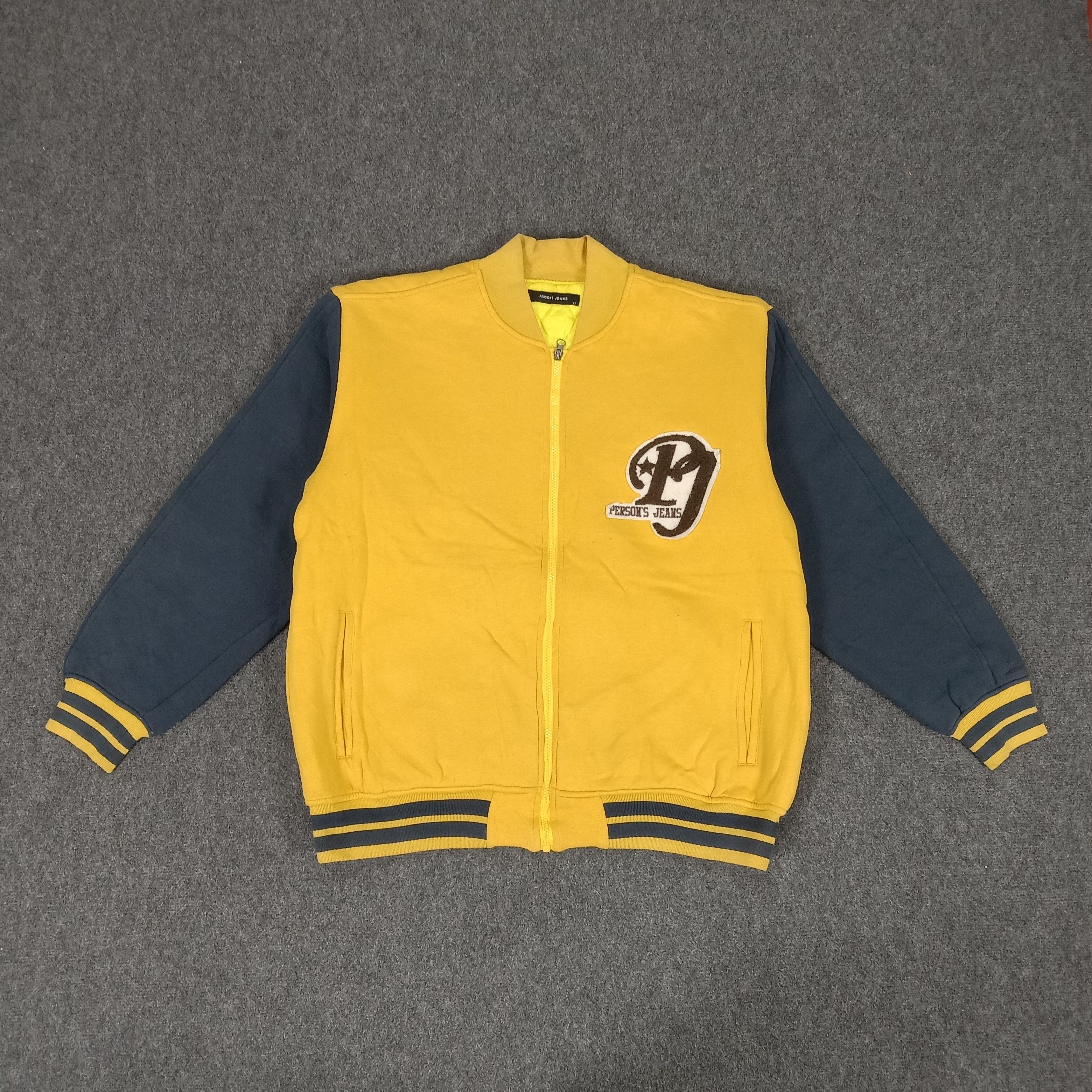 PERSON'S × Vintage Person's Jeans Japanese Brand Varsity Sweater Size US L / EU 52-54 / 3 - 3 Thumbnail