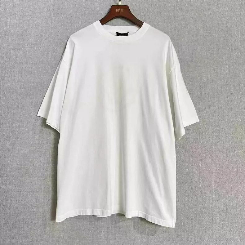 Balenciaga Balenciaga White fluorescent smiley face embroidery back s Size US S / EU 44-46 / 1 - 1 Thumbnail