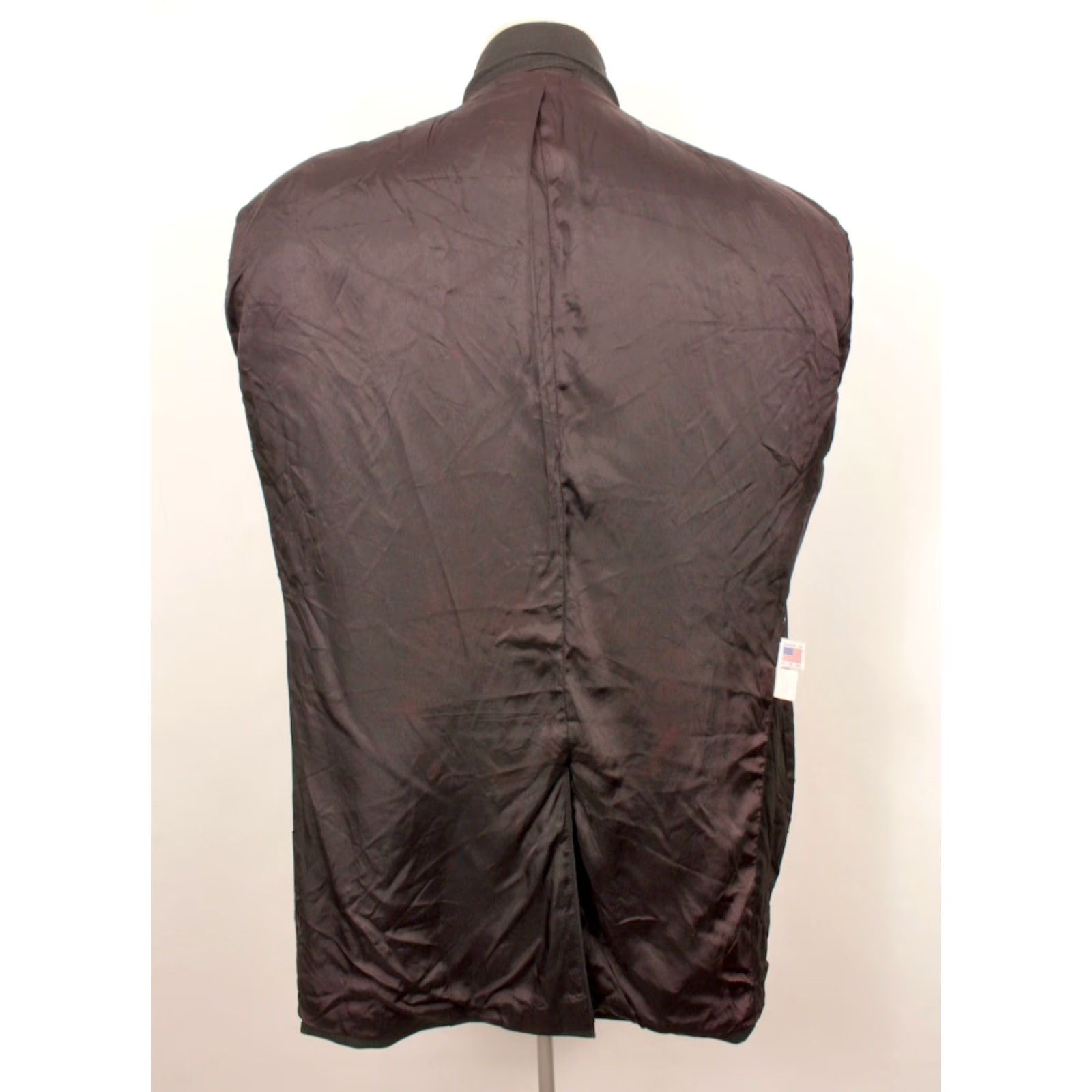 Vintage VINTAGE Men's VTG 80s 2 PC Western Style Black Leisure Suit Sz 52 R 1980s Polyester Size 52R - 5 Thumbnail
