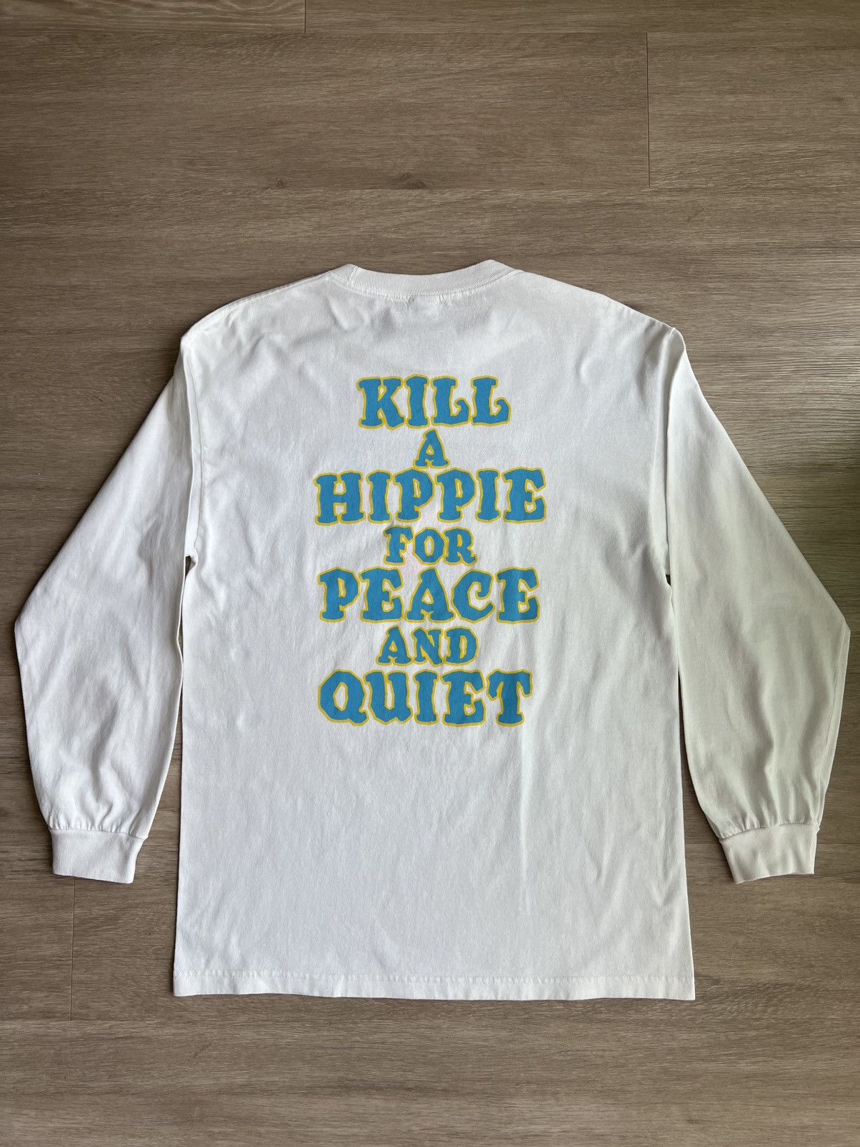 FUCT FUCT Kill A Hippie L/S T-Shirt Size US L / EU 52-54 / 3 - 2 Thumbnail