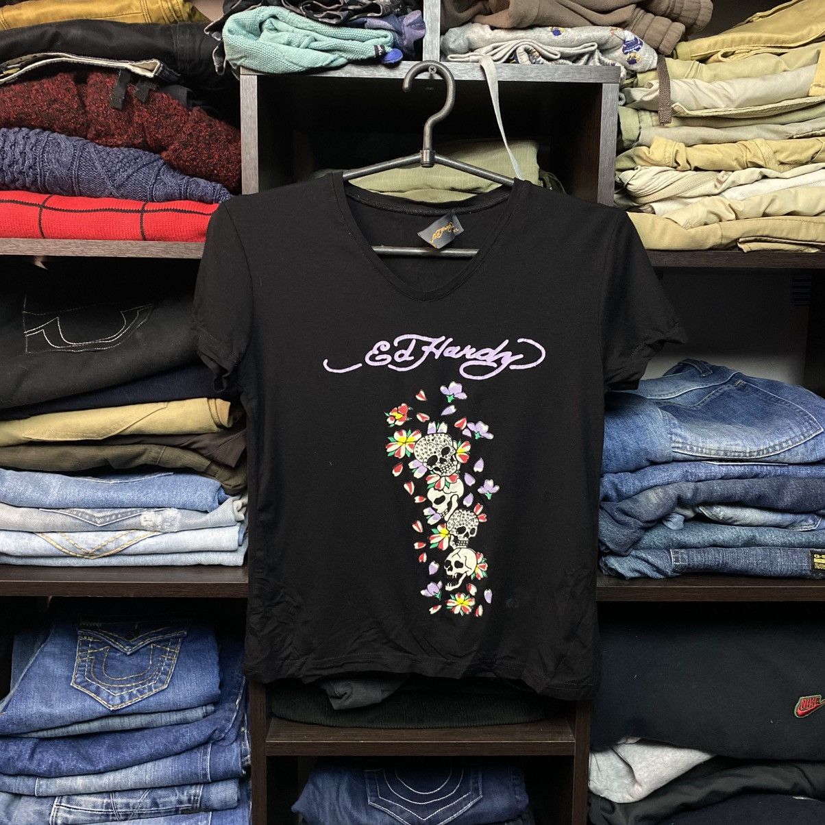Ed Hardy Vintage Ed Hardy by Christian Audigier y2k opium tee size XL Size XL / US 12-14 / IT 48-50 - 1 Thumbnail