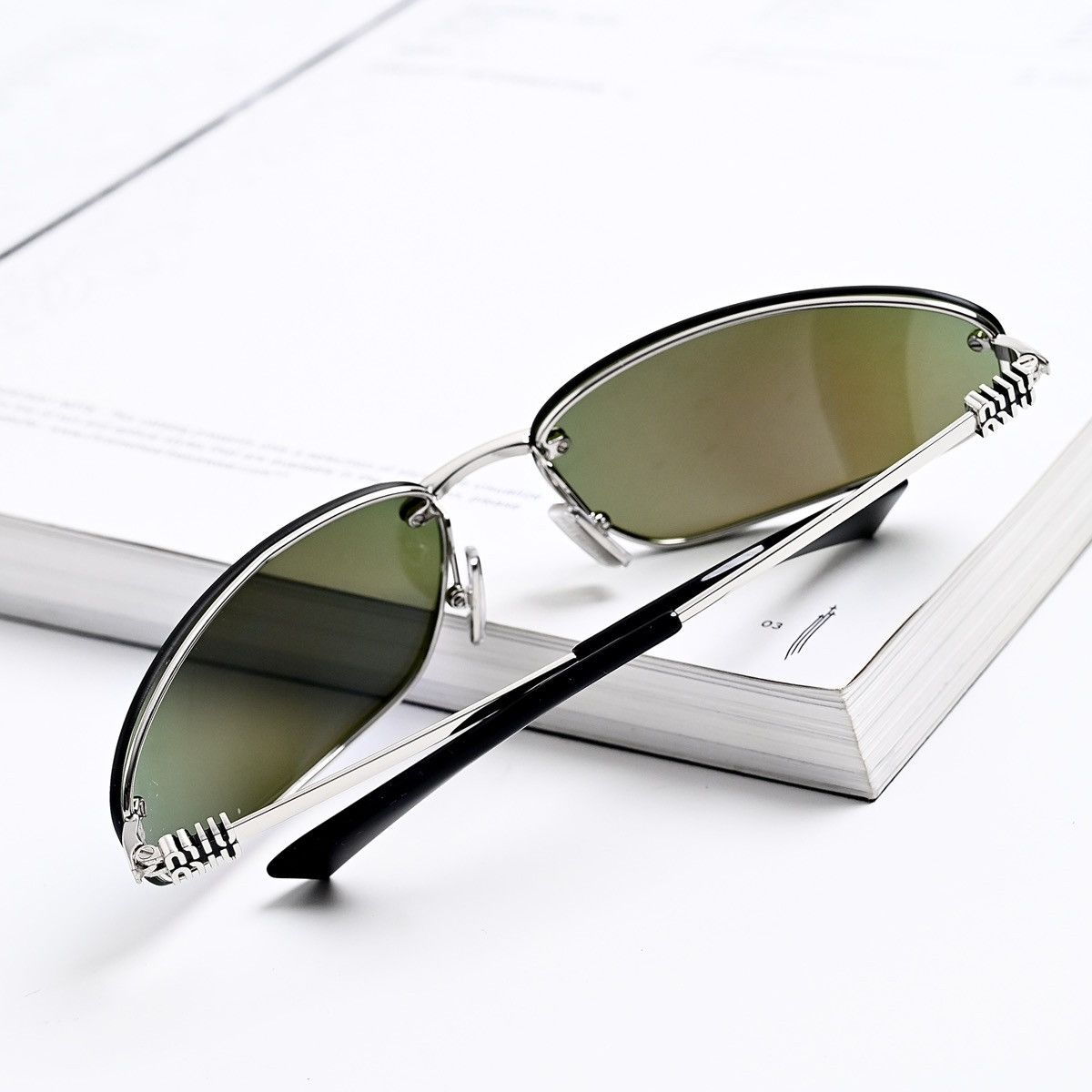 Miu Miu MIU MIU 0MU A50S SUNGLASSES Size ONE SIZE - 8 Thumbnail