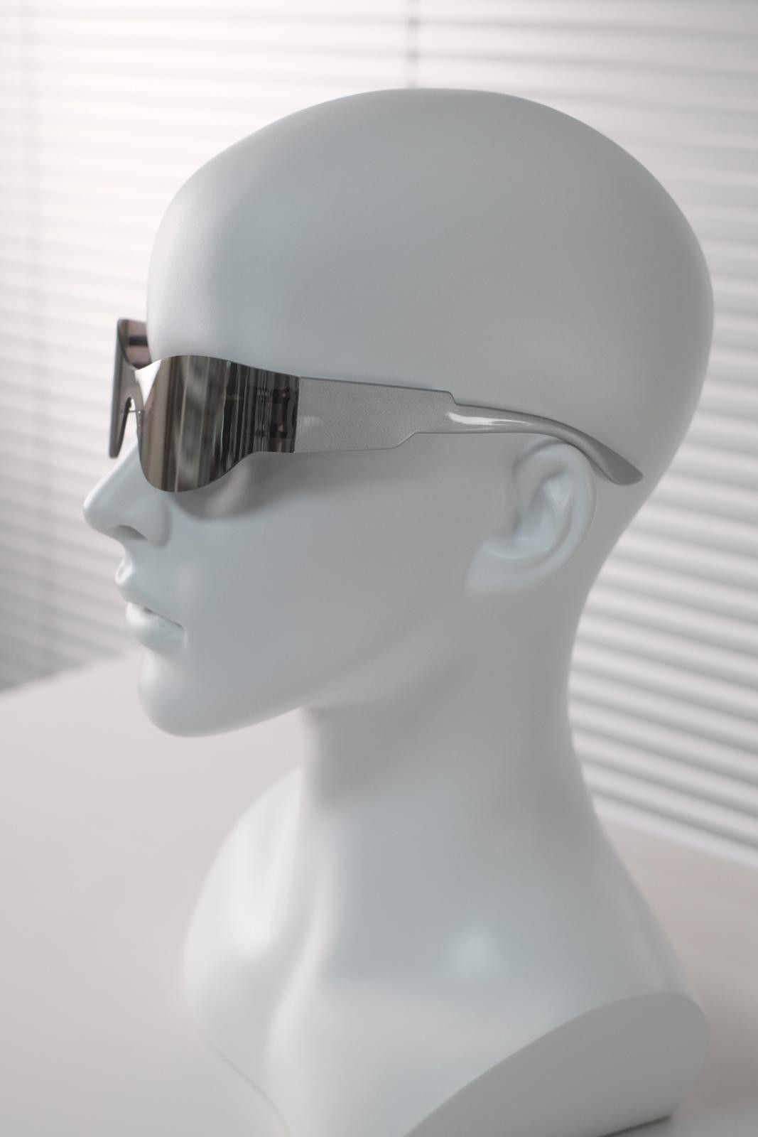 Other Rare Vtg Y2k Avant Garde Stylist Black Sunglasses Unisex OS Size ONE SIZE - 5 Thumbnail