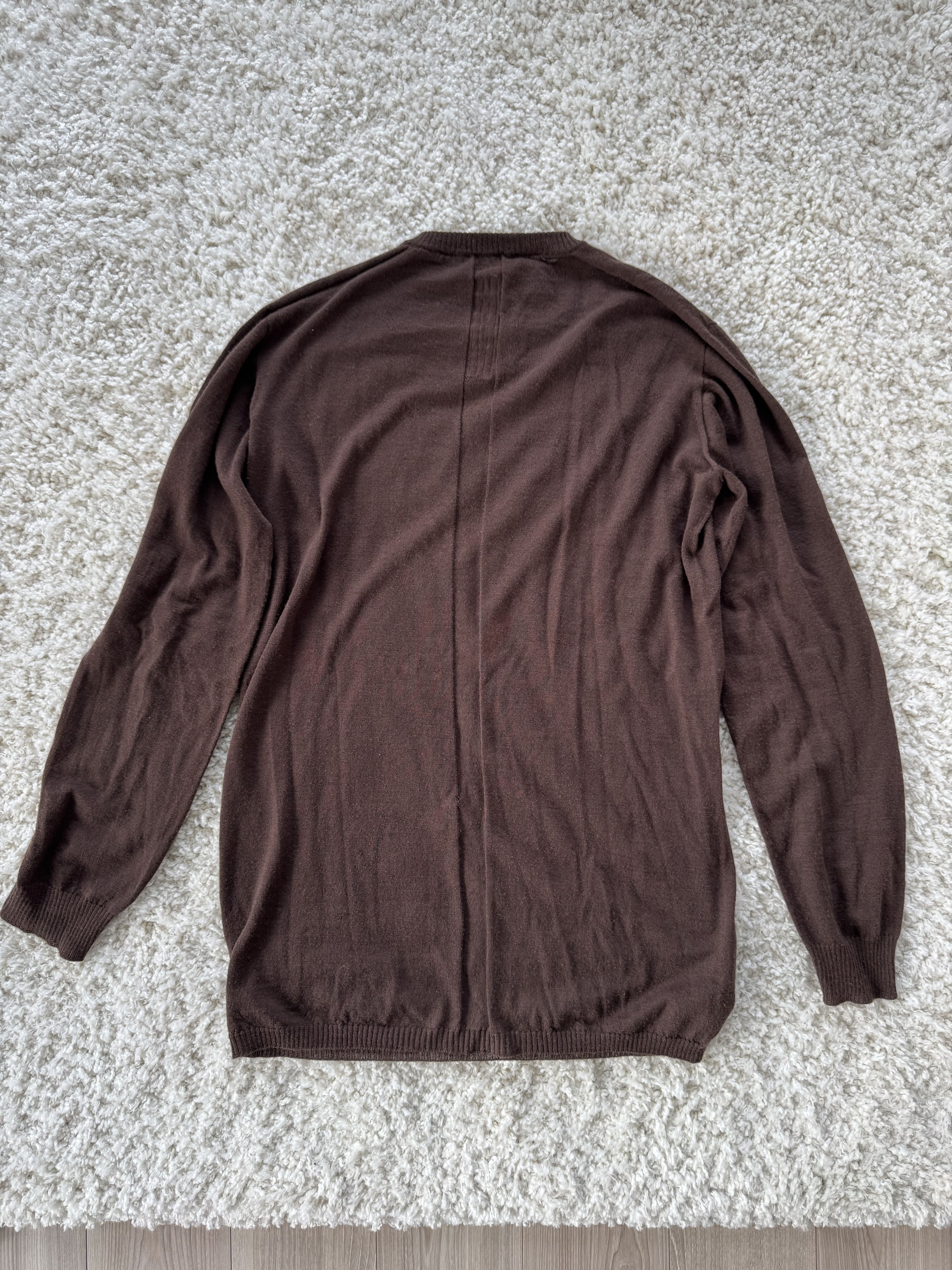 Rick Owens Rick Owens Crewneck Sweater Size US M / EU 48-50 / 2 - 2 Thumbnail