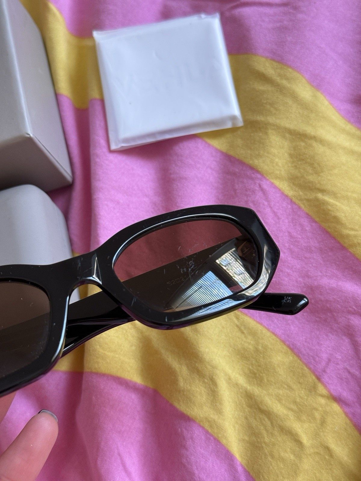 Other Vehla Felix Brown Plastic Sunglasses Size ONE SIZE - 7 Thumbnail