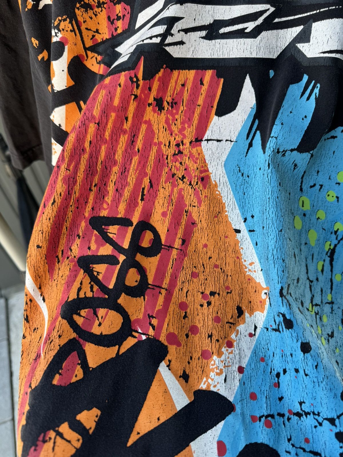 No Fear × Vintage Vintage No Fear All Over Print T Shirt Y2K SURF TEE Size US XL / EU 56 / 4 - 8 Thumbnail