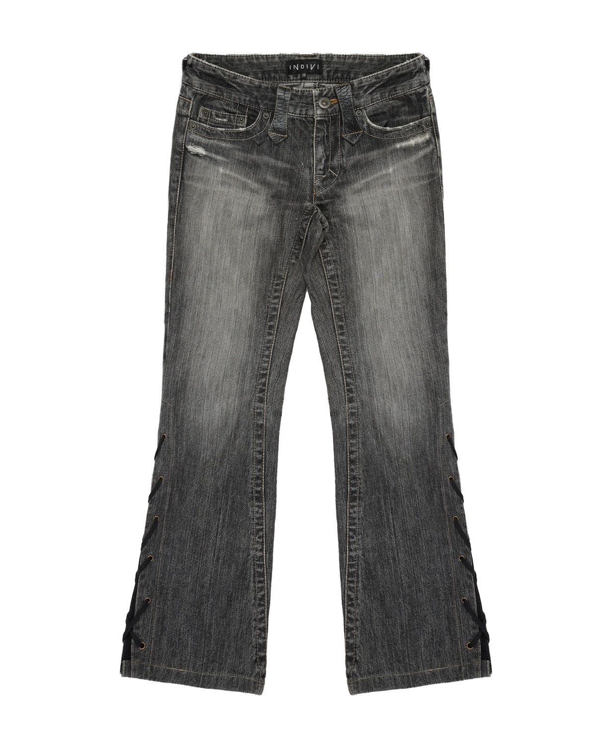 Tornado Mart Leather Flares | Grailed